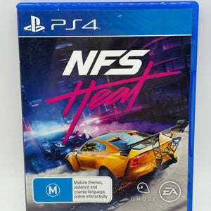 Sony Playstation 4 Need for Speed Heat Video Game with Manual