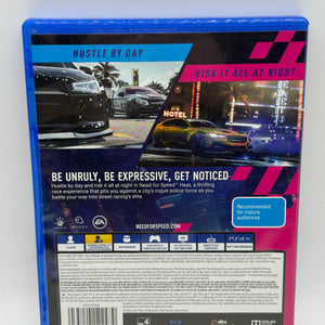 Sony Playstation 4 Need for Speed Heat Video Game with Manual