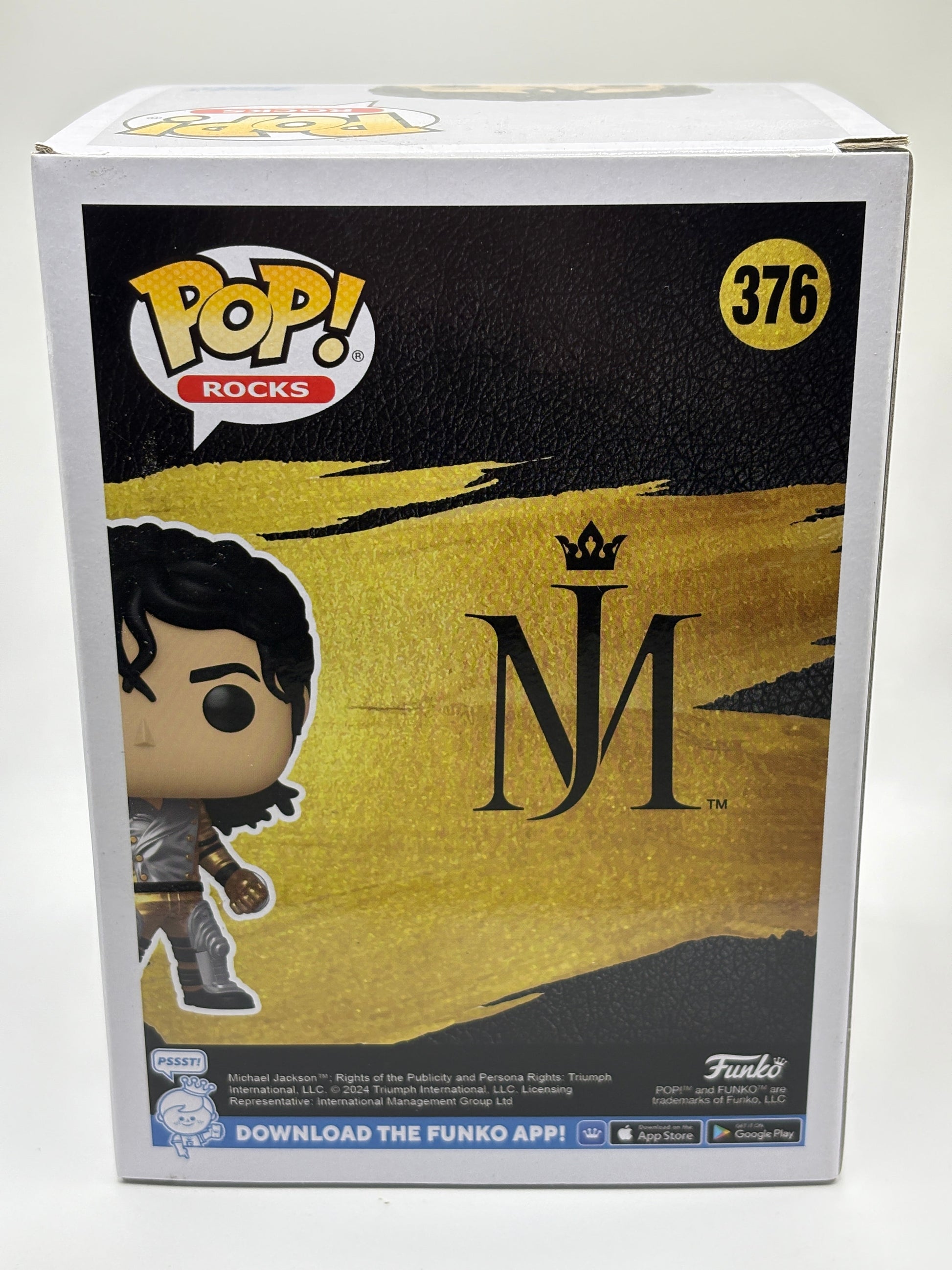 Funko POP! Rocks Michael Jackson #376 Michael Jackson FRENLY BRICKS - Open 7 Days