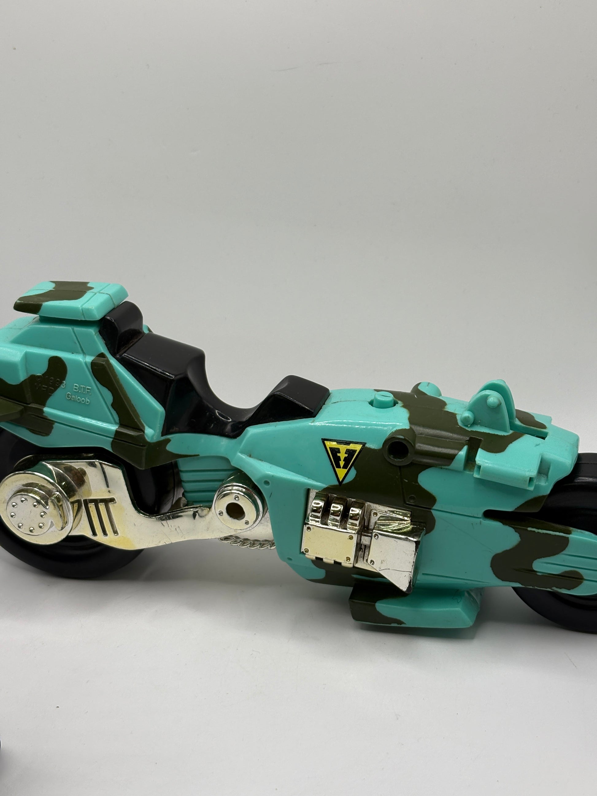 Vintage Biker Mice from Mars Action Figure & Bike Green *Incomplete FRENLY BRICKS - Open 7 Days