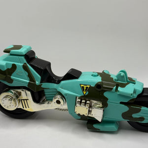 Vintage Biker Mice from Mars Action Figure & Bike Green *Incomplete FRENLY BRICKS - Open 7 Days