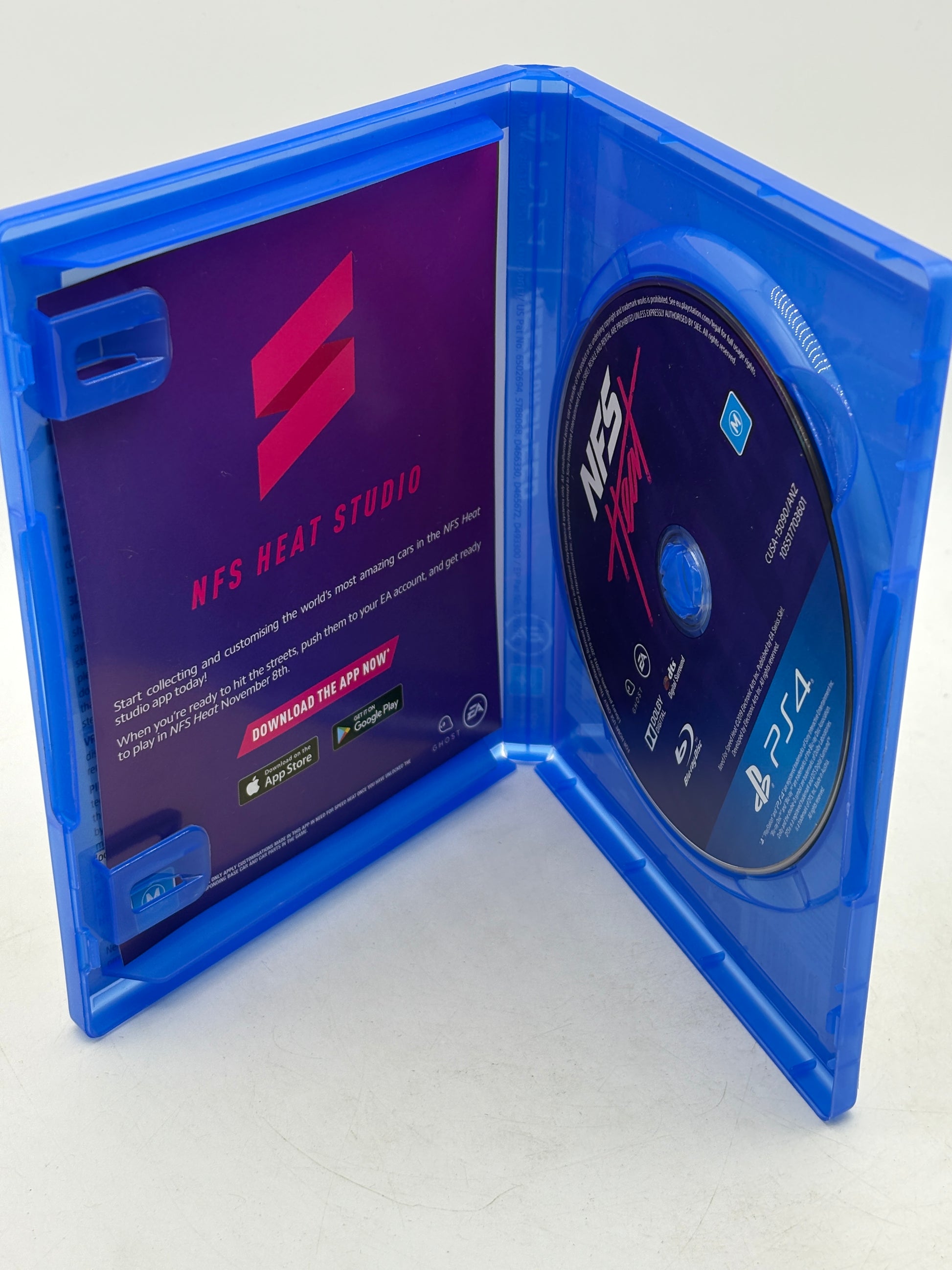 Sony Playstation 4 Need for Speed Heat Video Game with Manual