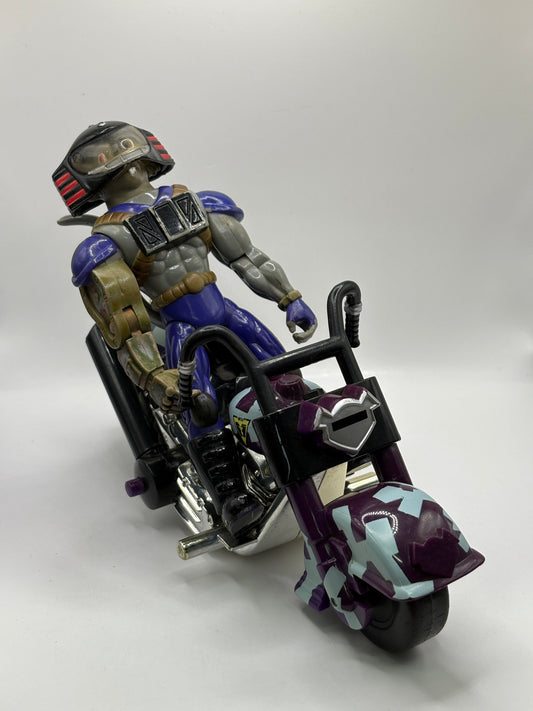 1993 Galoob Biker Mice from Mars Modo / Mondo Figure with Bike FRENLY BRICKS - Open 7 Days