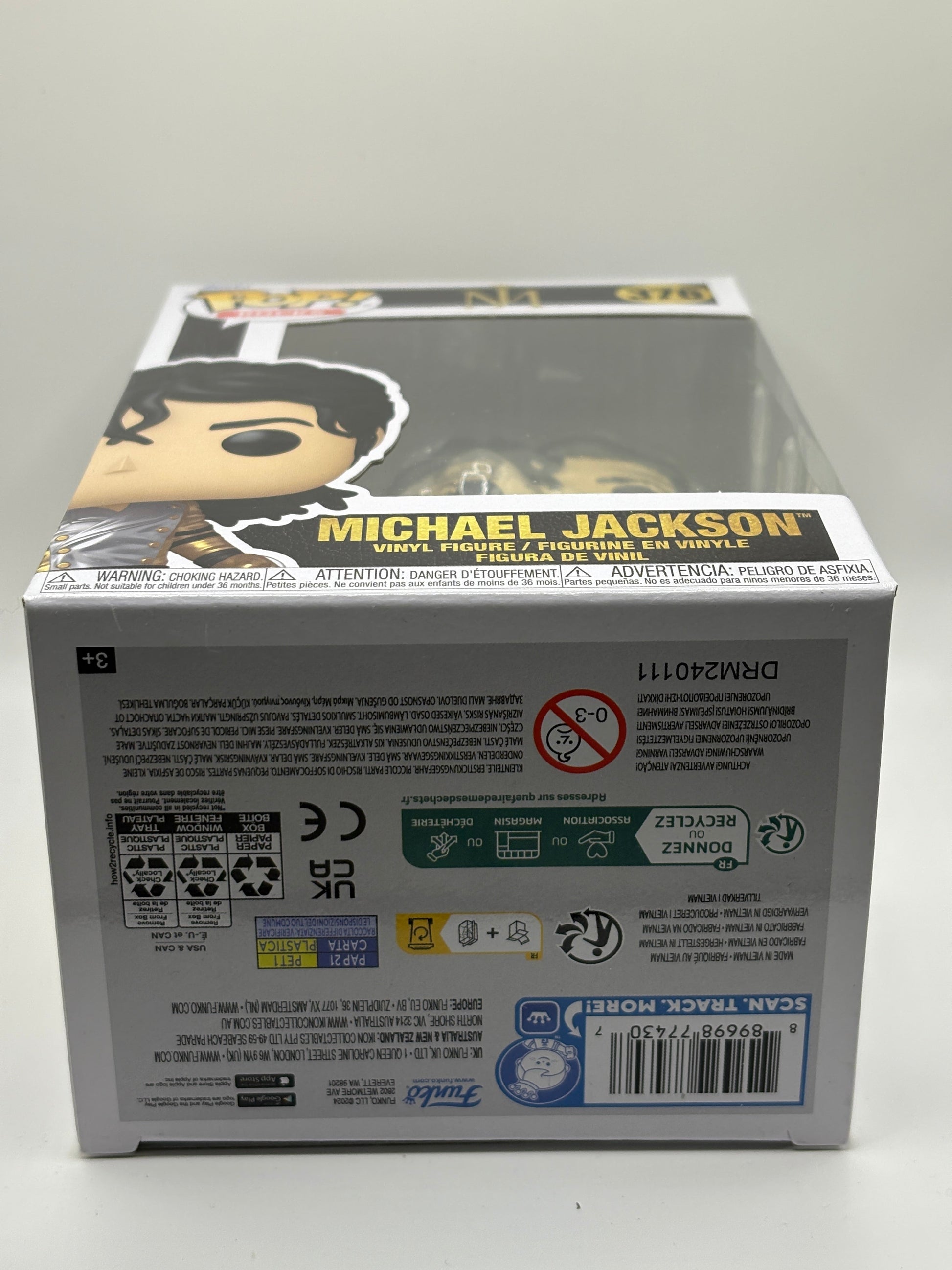 Funko POP! Rocks Michael Jackson #376 Michael Jackson FRENLY BRICKS - Open 7 Days