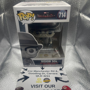 Pop Vinyl - Vision 50's - Marvel Wanda Vision - #714 FRENLY BRICKS - Open 7 Days