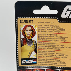 GI Joe 3.75” Walmart Exclusive Scarlett Partially Opened Card +combinedshipping FRENLY BRICKS - Open 7 Days