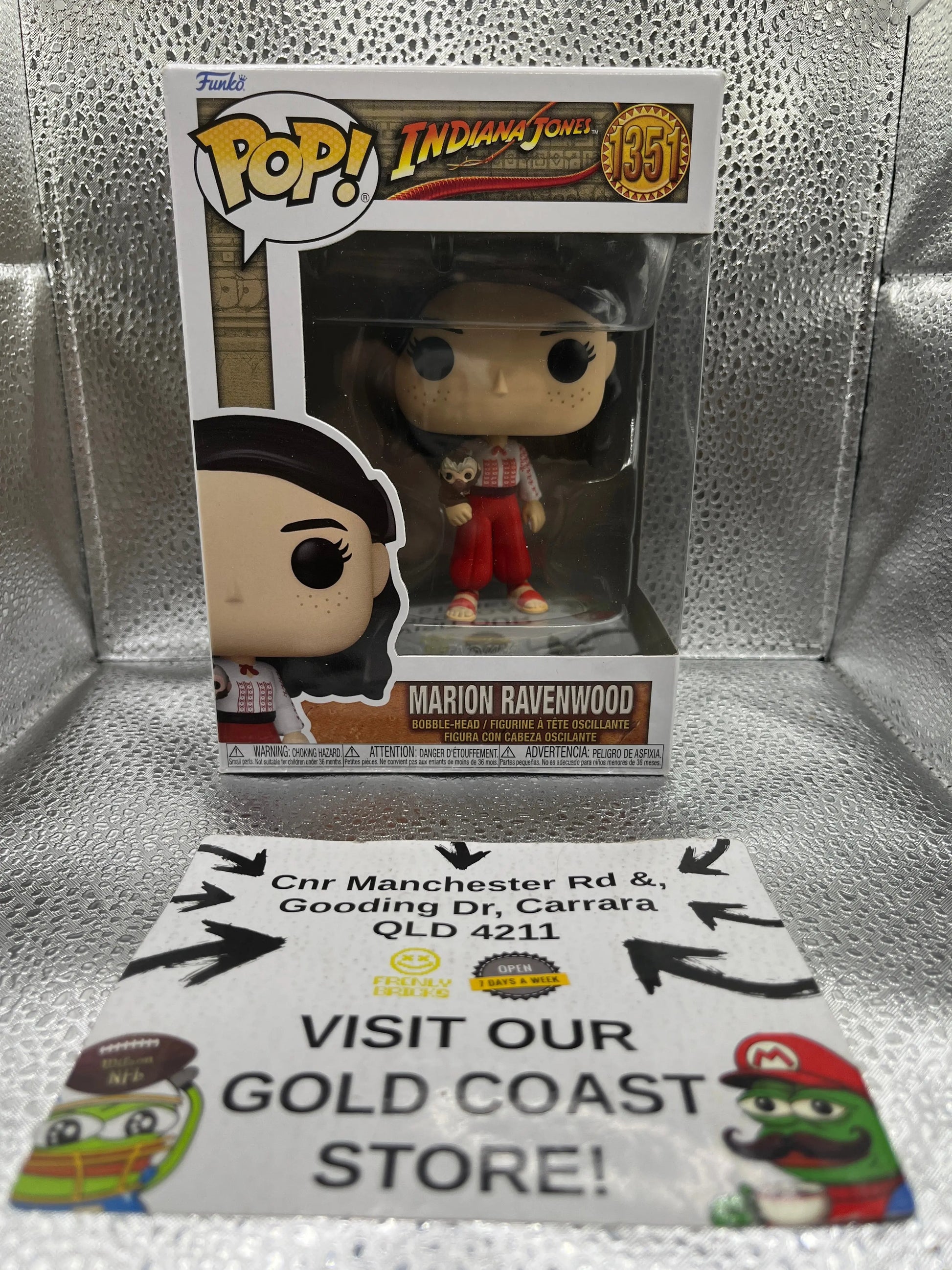 Funko POP Movies - Indiana Jones - Marion Ravenwood #1351 FRENLY BRICKS - Open 7 Days