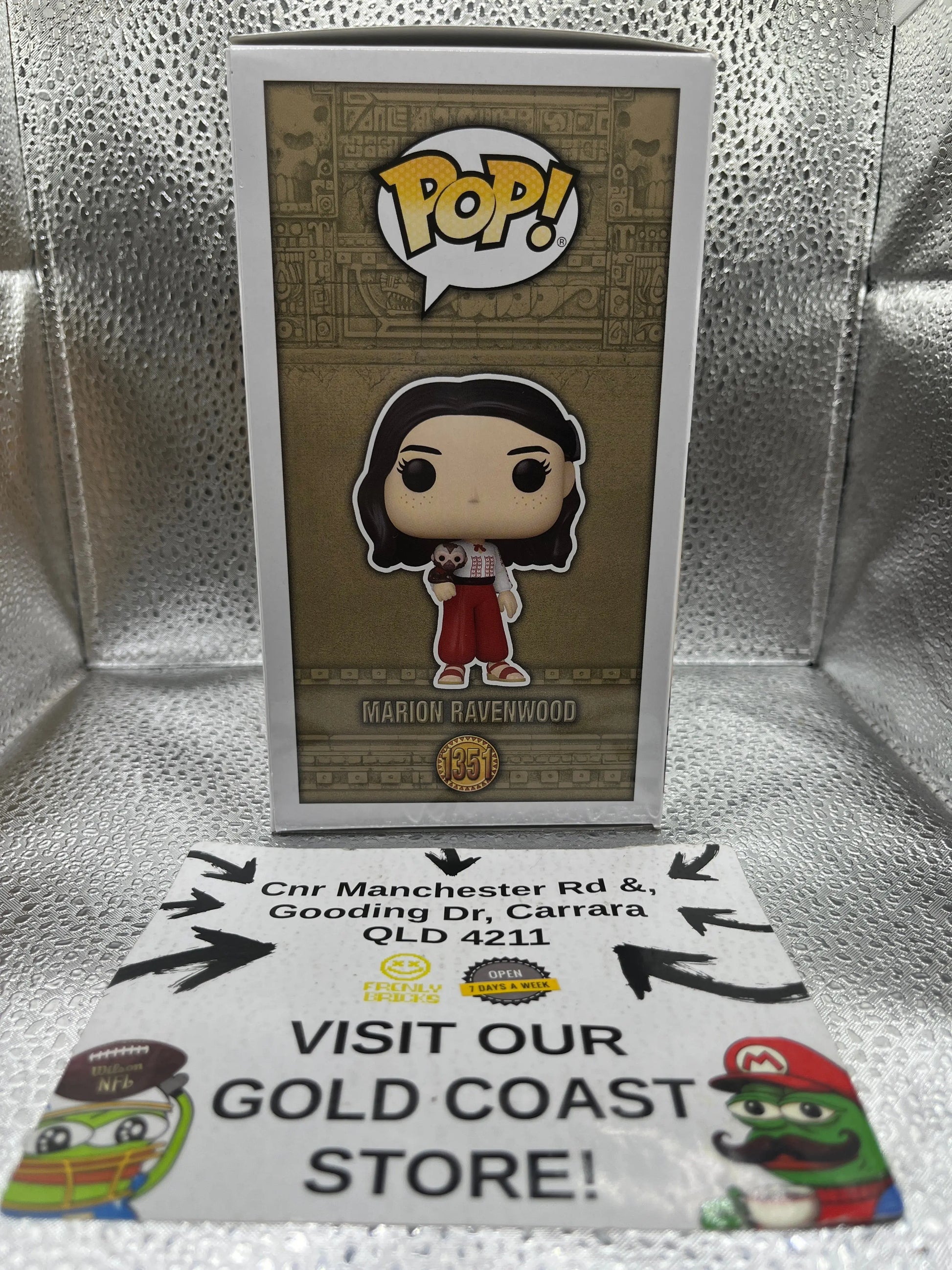 Funko POP Movies - Indiana Jones - Marion Ravenwood #1351 FRENLY BRICKS - Open 7 Days