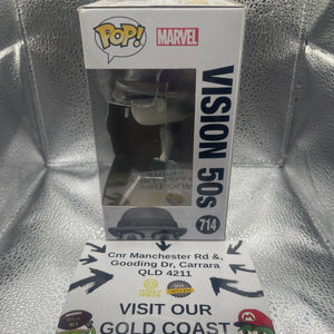 Pop Vinyl - Vision 50's - Marvel Wanda Vision - #714 FRENLY BRICKS - Open 7 Days