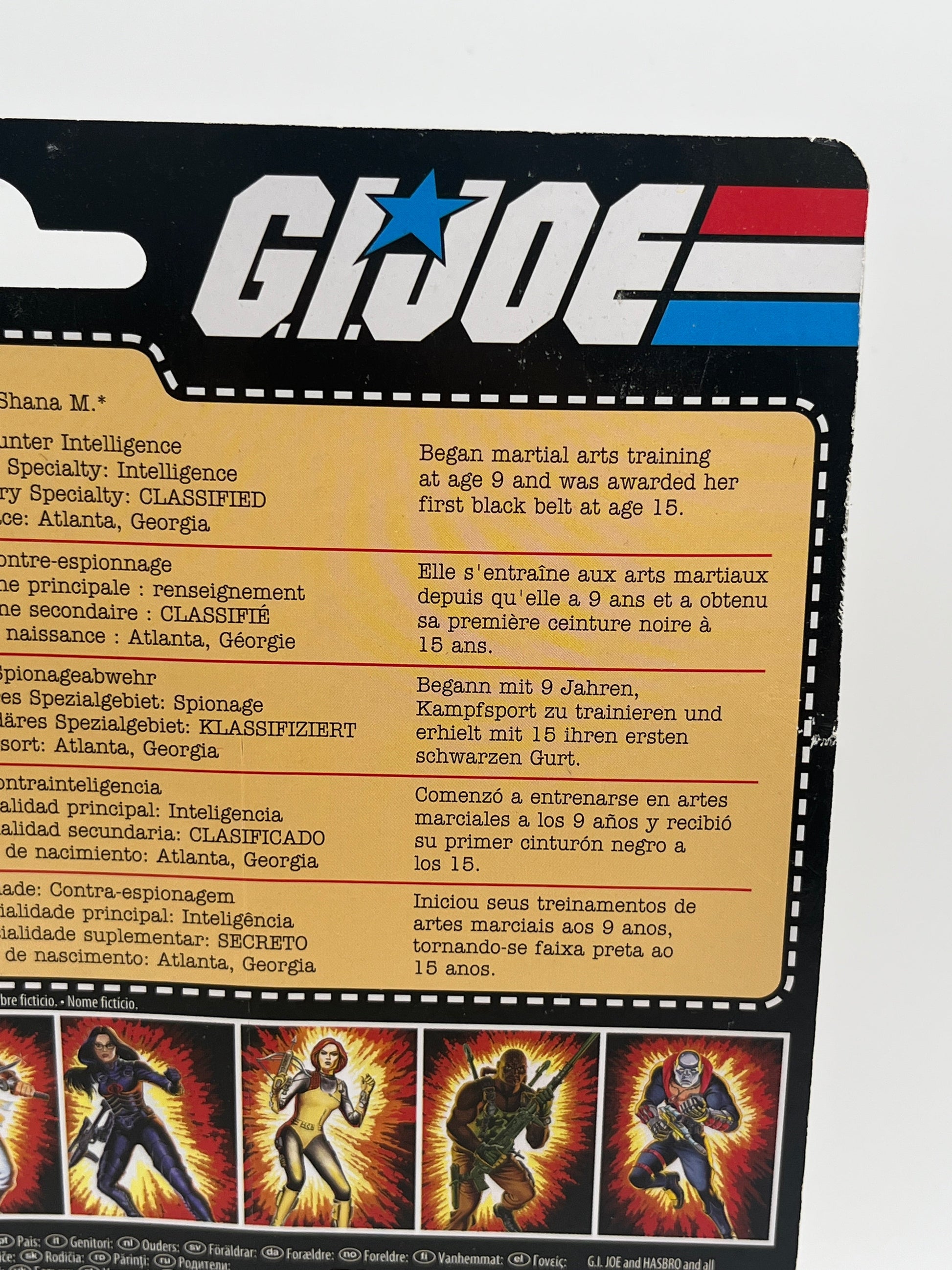 GI Joe 3.75” Walmart Exclusive Scarlett Partially Opened Card +combinedshipping FRENLY BRICKS - Open 7 Days