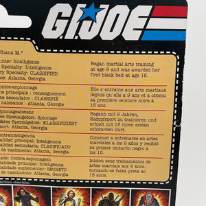 GI Joe 3.75” Walmart Exclusive Scarlett Partially Opened Card +combinedshipping FRENLY BRICKS - Open 7 Days