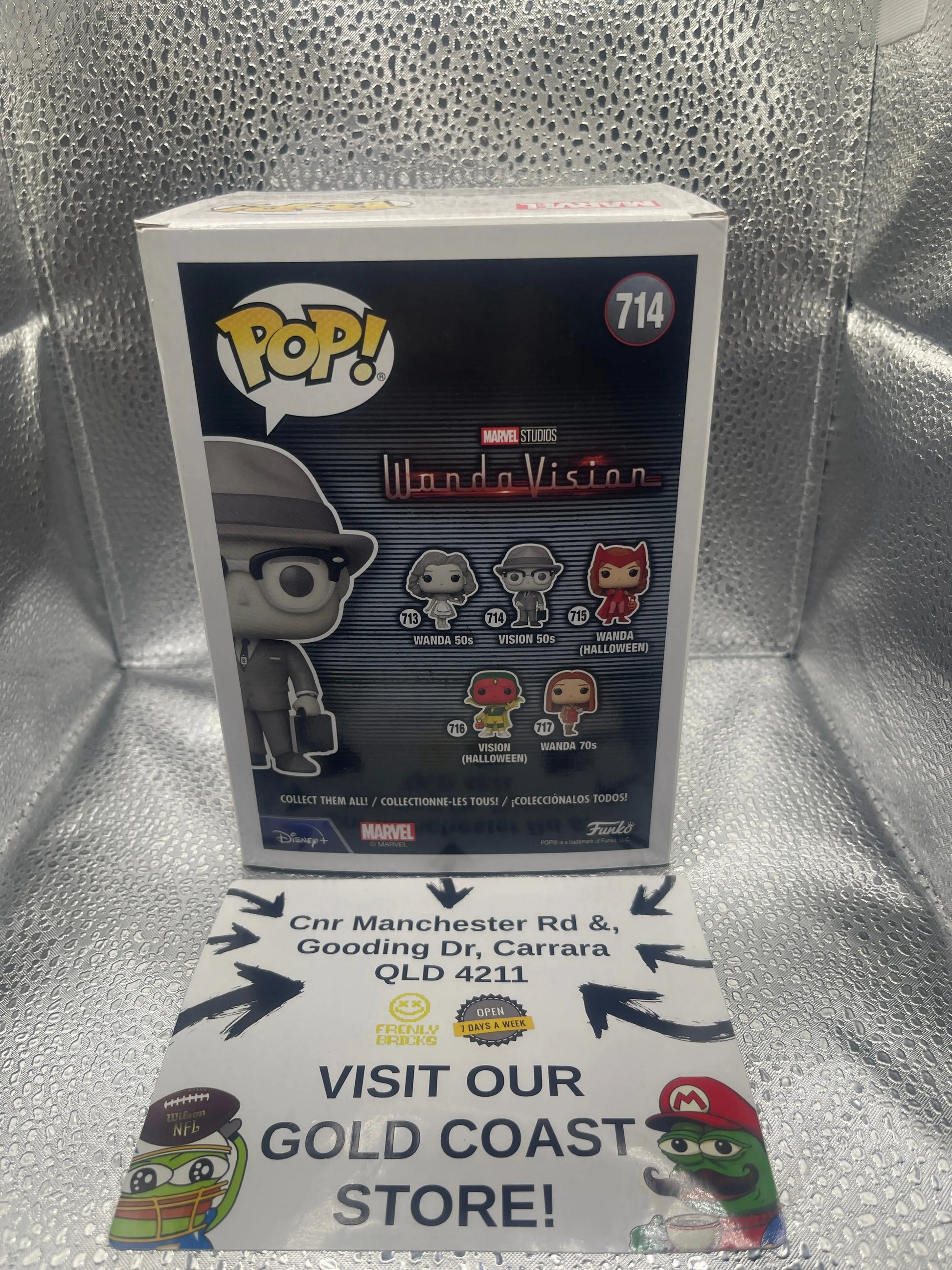 Pop Vinyl - Vision 50's - Marvel Wanda Vision - #714 FRENLY BRICKS - Open 7 Days