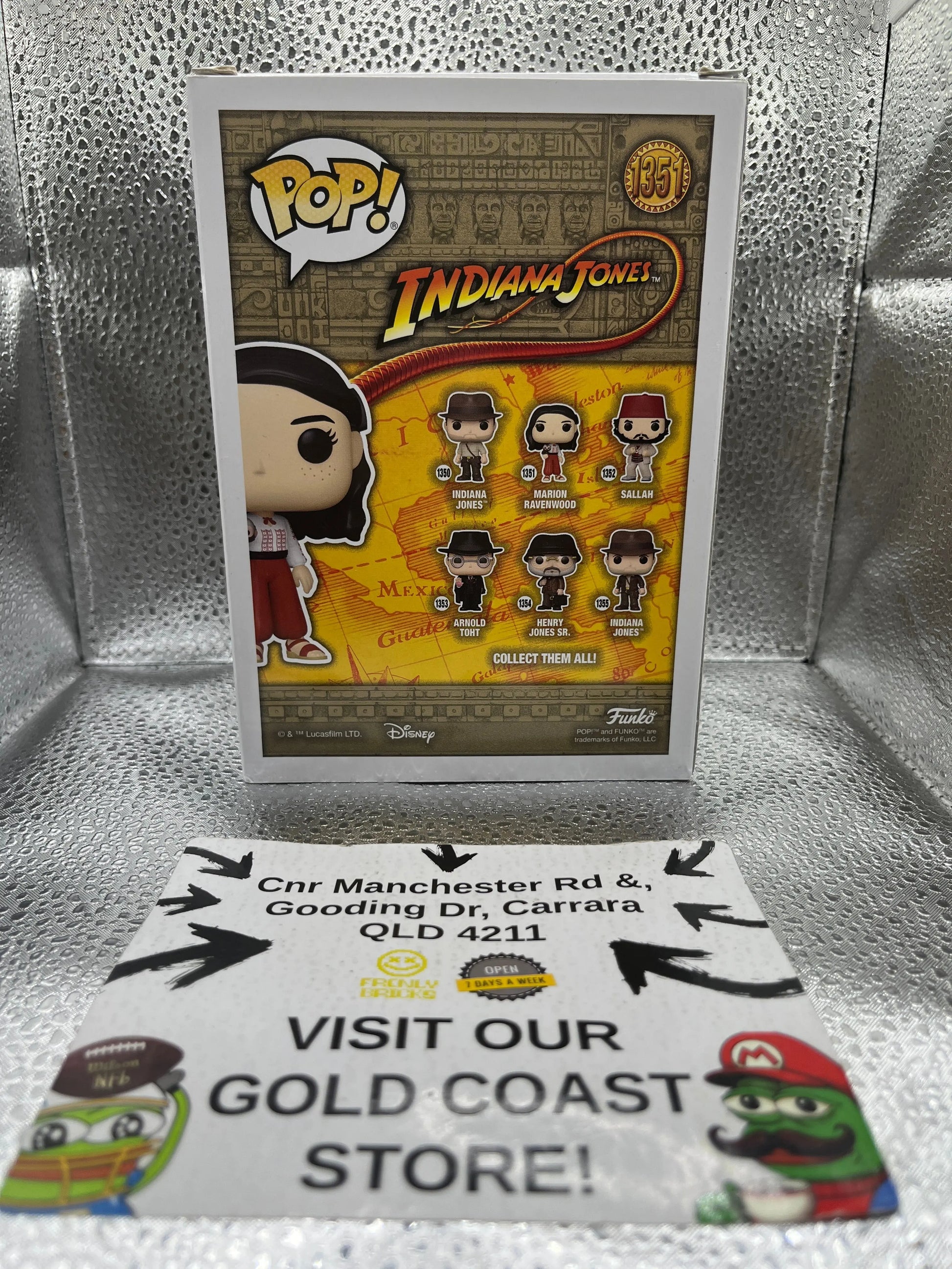 Funko POP Movies - Indiana Jones - Marion Ravenwood #1351 FRENLY BRICKS - Open 7 Days