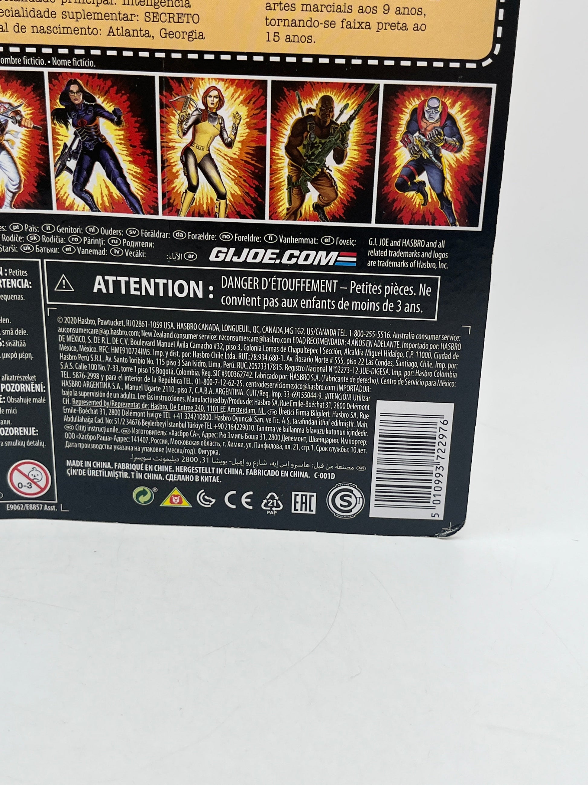 GI Joe 3.75” Walmart Exclusive Scarlett Partially Opened Card +combinedshipping FRENLY BRICKS - Open 7 Days