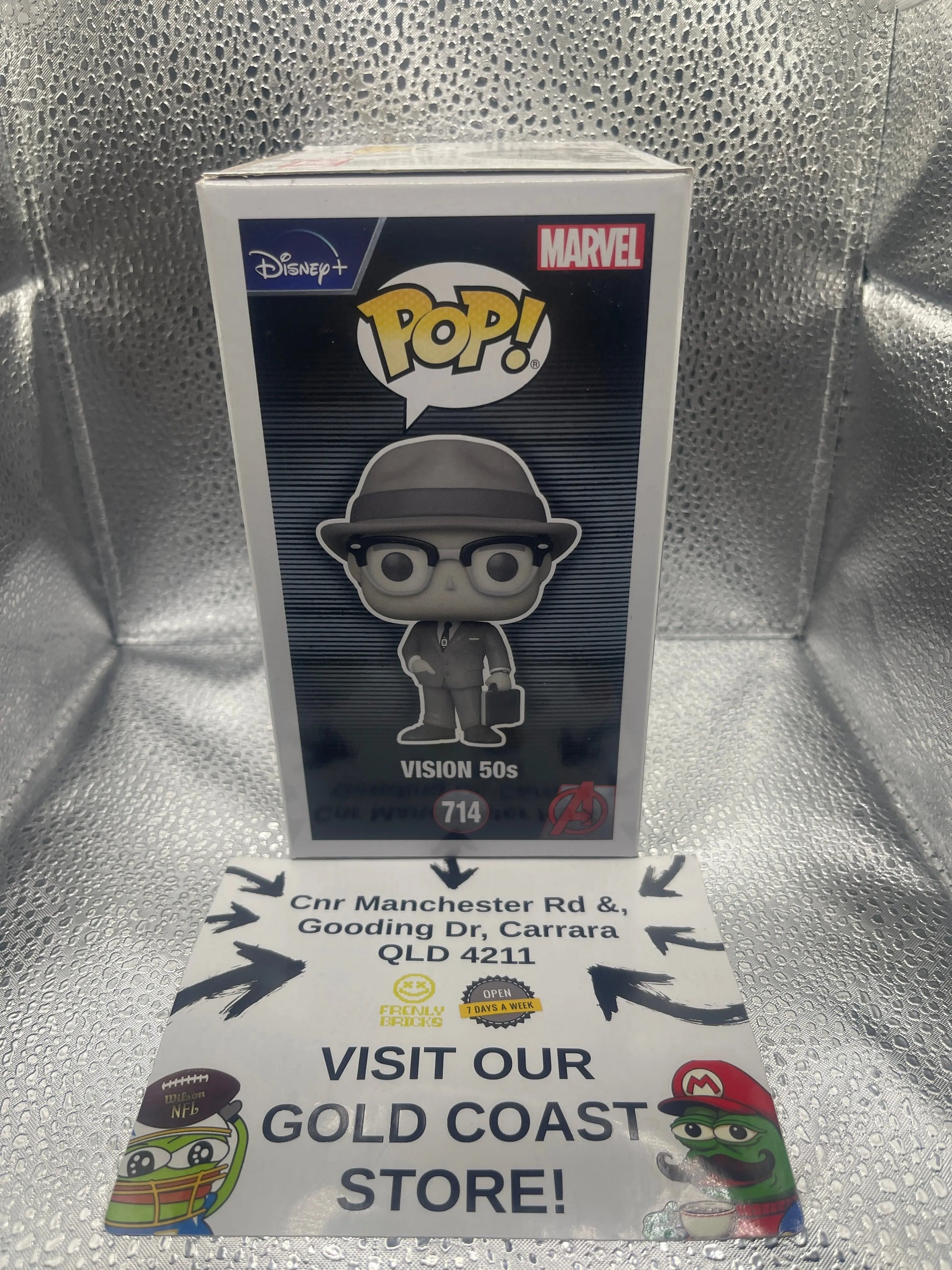 Pop Vinyl - Vision 50's - Marvel Wanda Vision - #714 FRENLY BRICKS - Open 7 Days