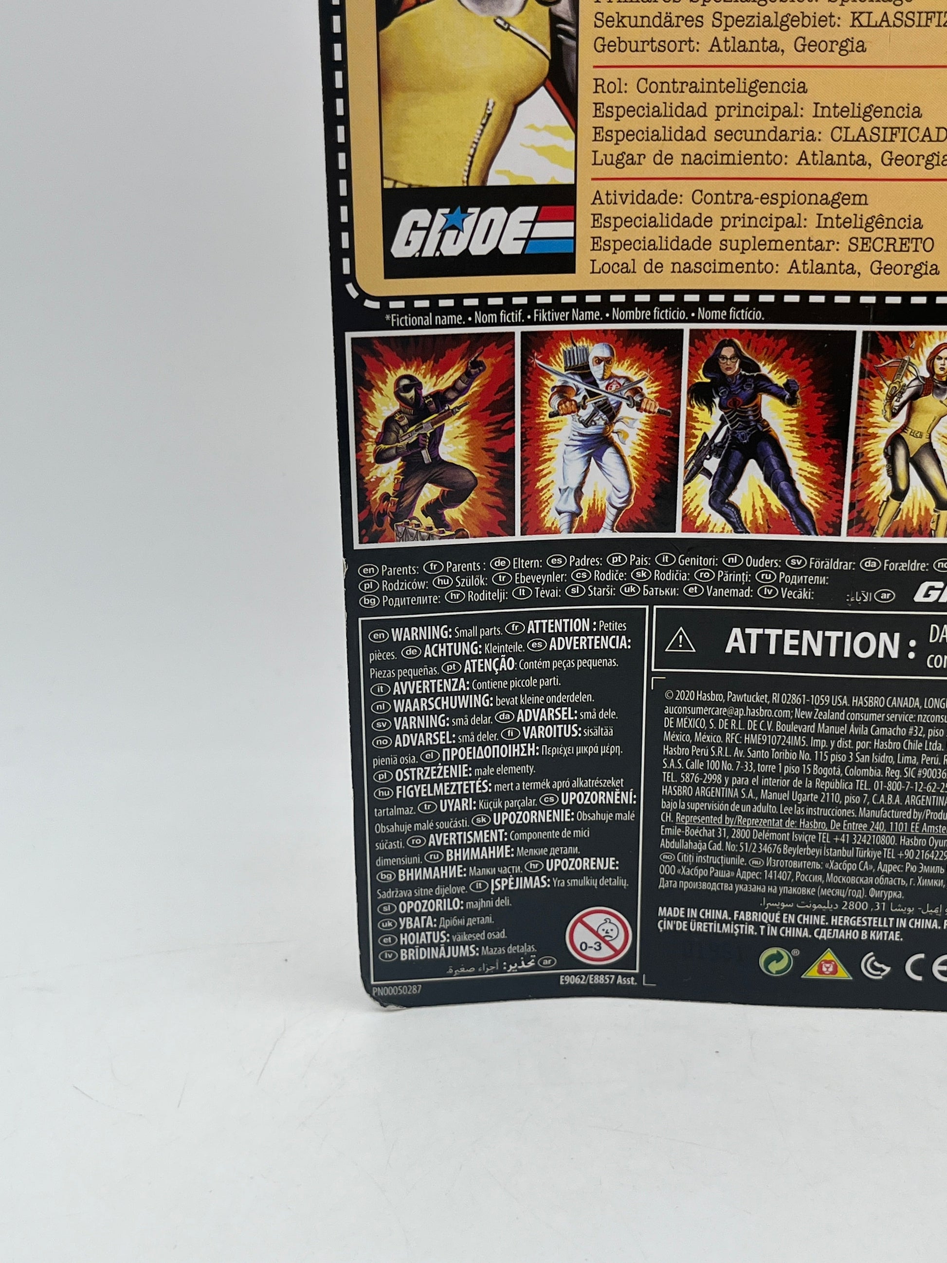 GI Joe 3.75” Walmart Exclusive Scarlett Partially Opened Card +combinedshipping FRENLY BRICKS - Open 7 Days