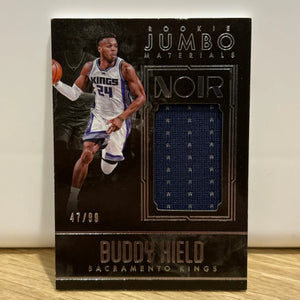 2016 NOIR Rookie Jumbo Materials BUDDY HIELD RC Patch Print /99 FRENLY BRICKS - Open 7 Days