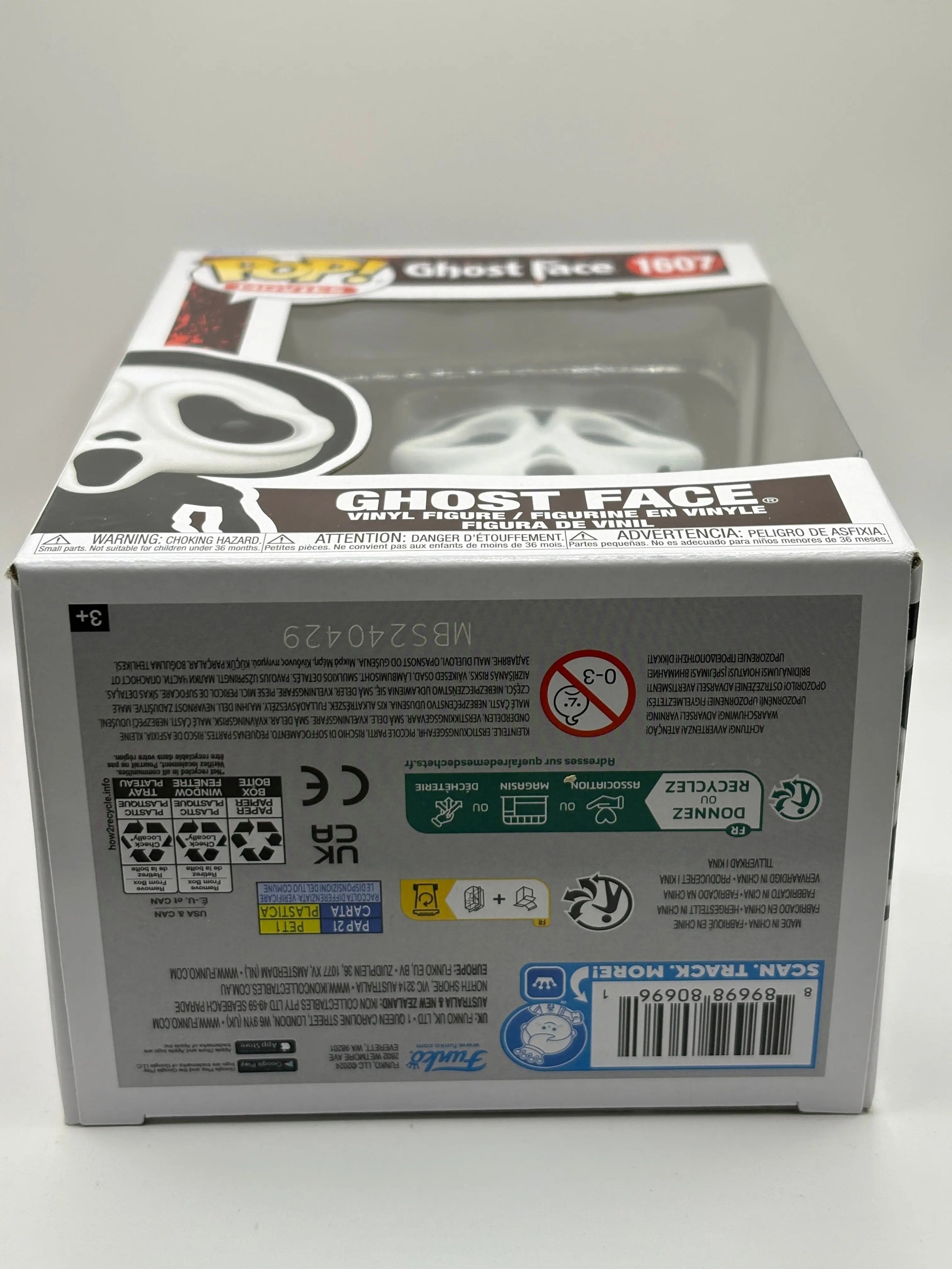Funko POP! Movies Ghost Face #1607 Ghost Face FRENLY BRICKS - Open 7 Days