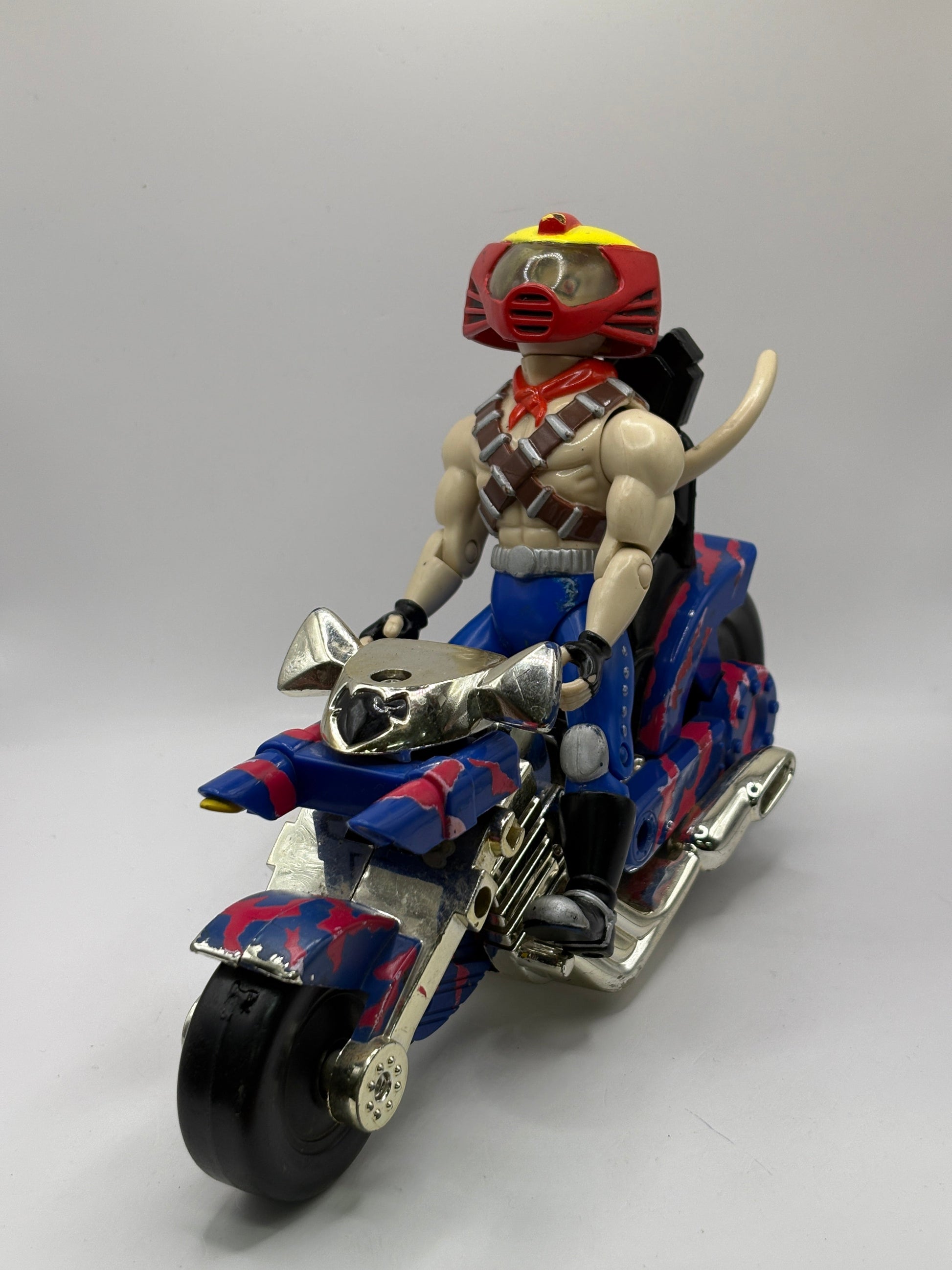 1993 Galoob Biker Mice from Mars Modo Mordo Commander Bike + Figure FRENLY BRICKS - Open 7 Days