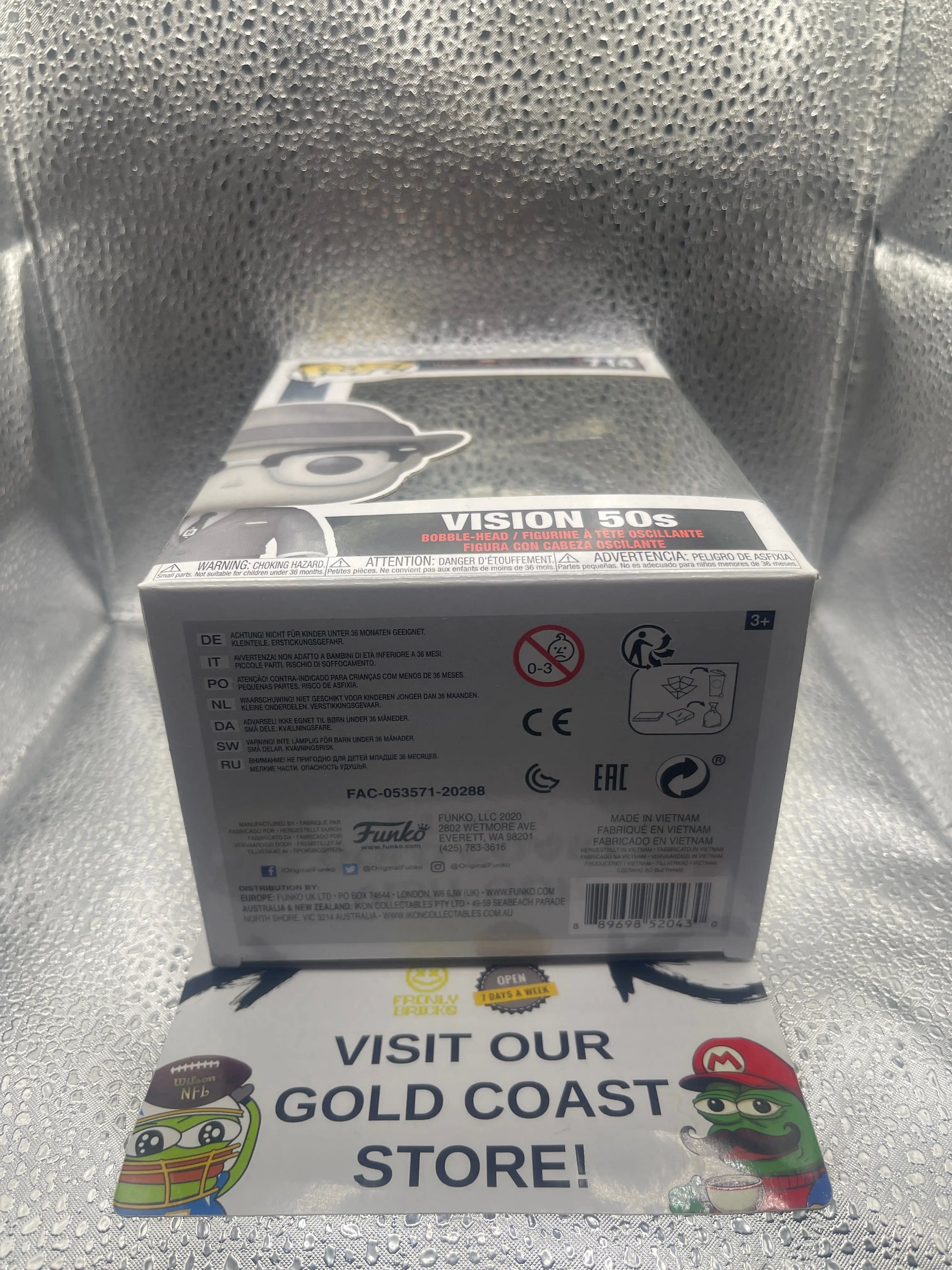 Pop Vinyl - Vision 50's - Marvel Wanda Vision - #714 FRENLY BRICKS - Open 7 Days