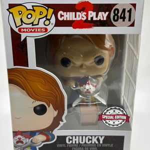 Funko POP! Movies Childs Play 2 #841 Chucky Special Edition FRENLY BRICKS - Open 7 Days