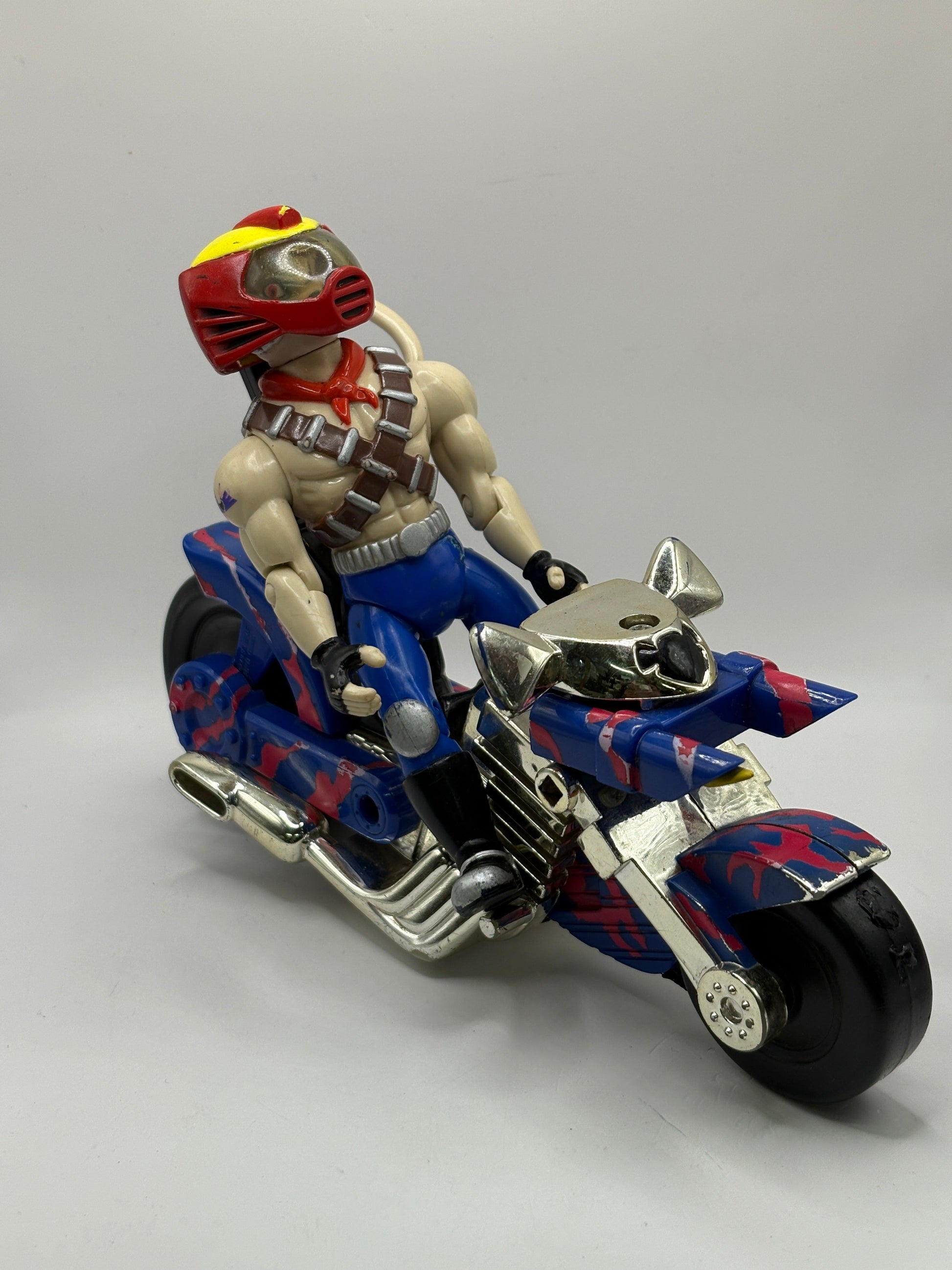 1993 Galoob Biker Mice from Mars Modo Mordo Commander Bike + Figure FRENLY BRICKS - Open 7 Days
