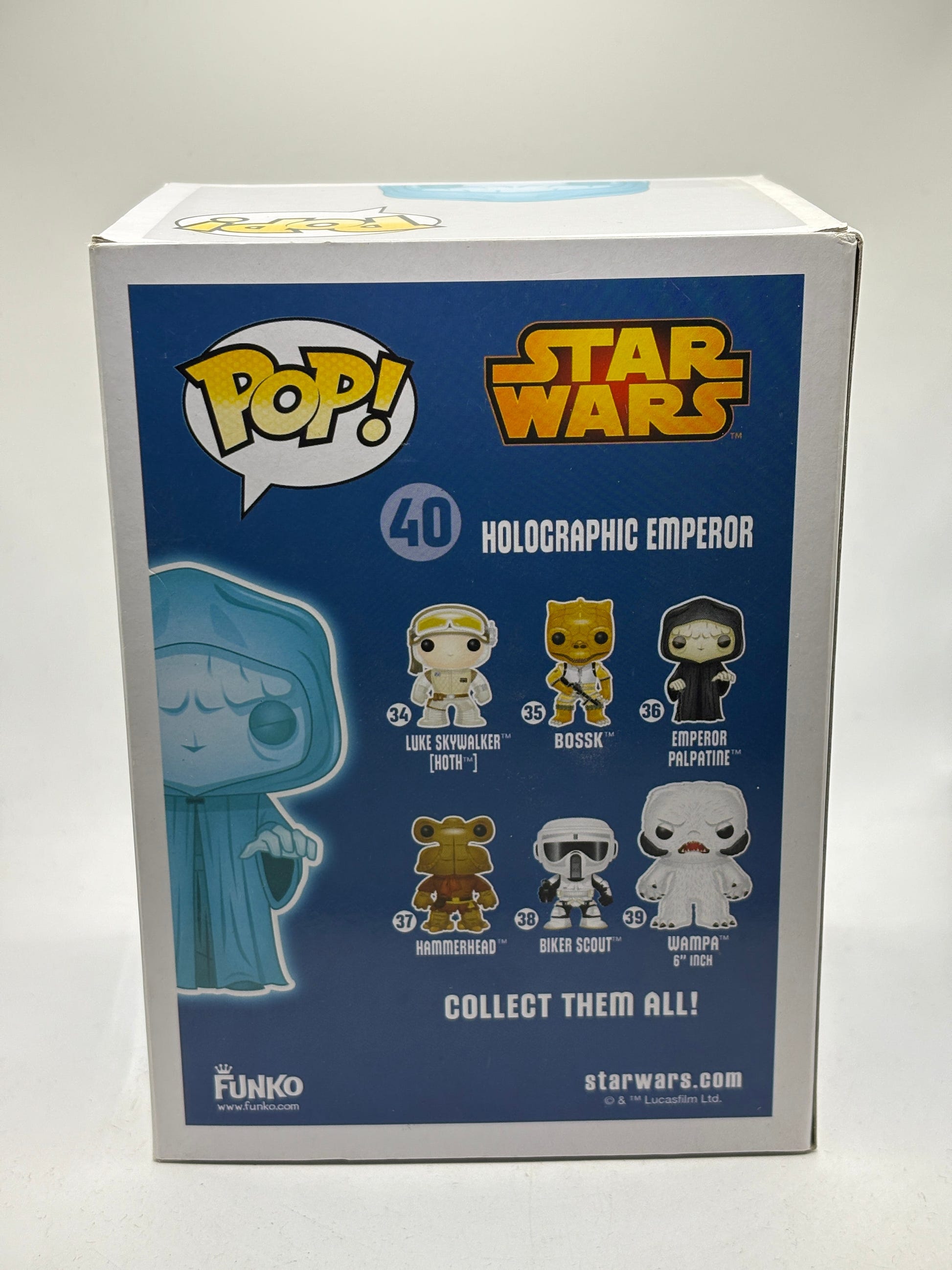 Funko POP! Star Wars #40 Holographic Emperor Glow Vinyl Bobble-Head FRENLY BRICKS - Open 7 Days image 3