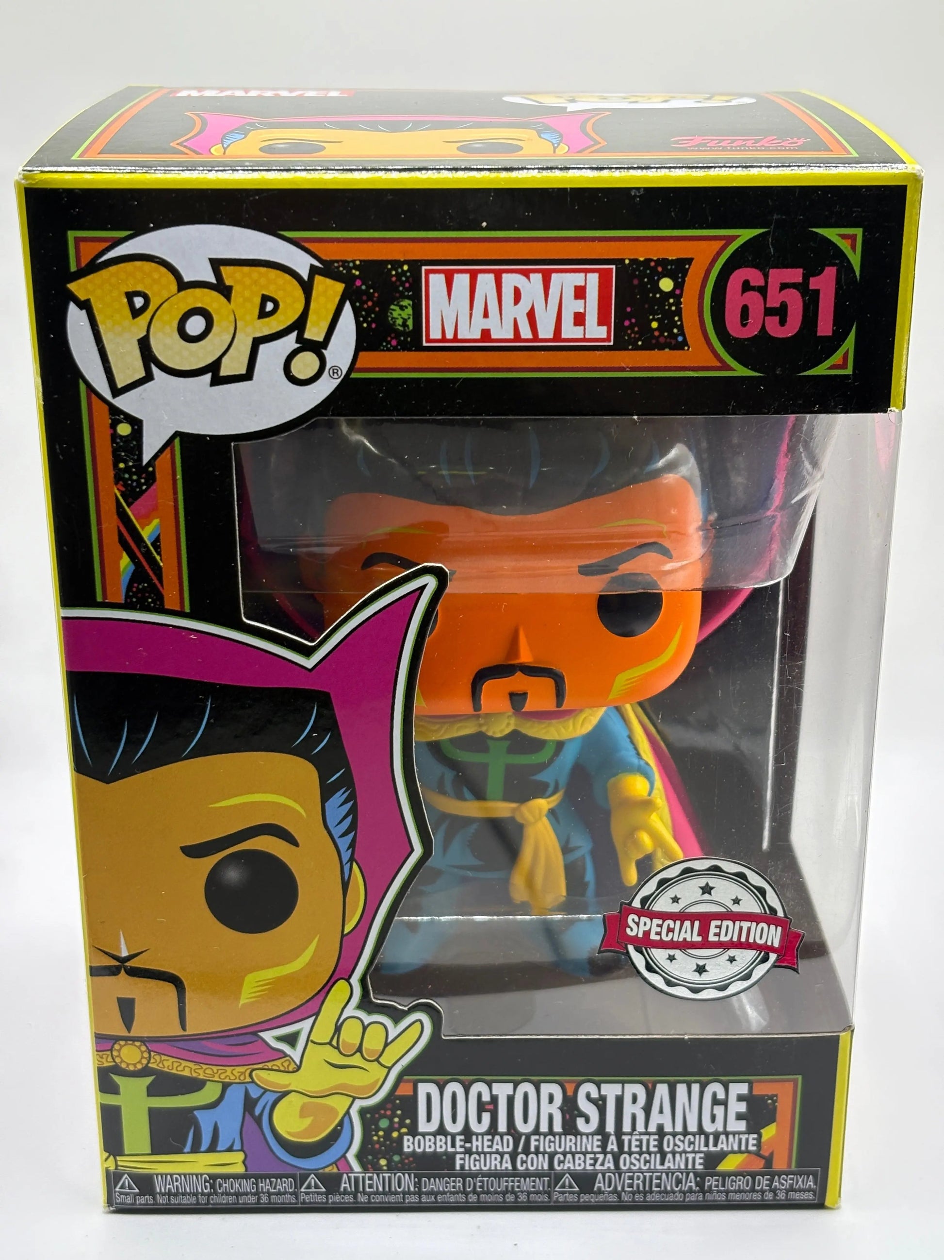 Funko POP! Marvel Doctor Strange #651 Doctor Strange Special Edition FRENLY BRICKS - Open 7 Days