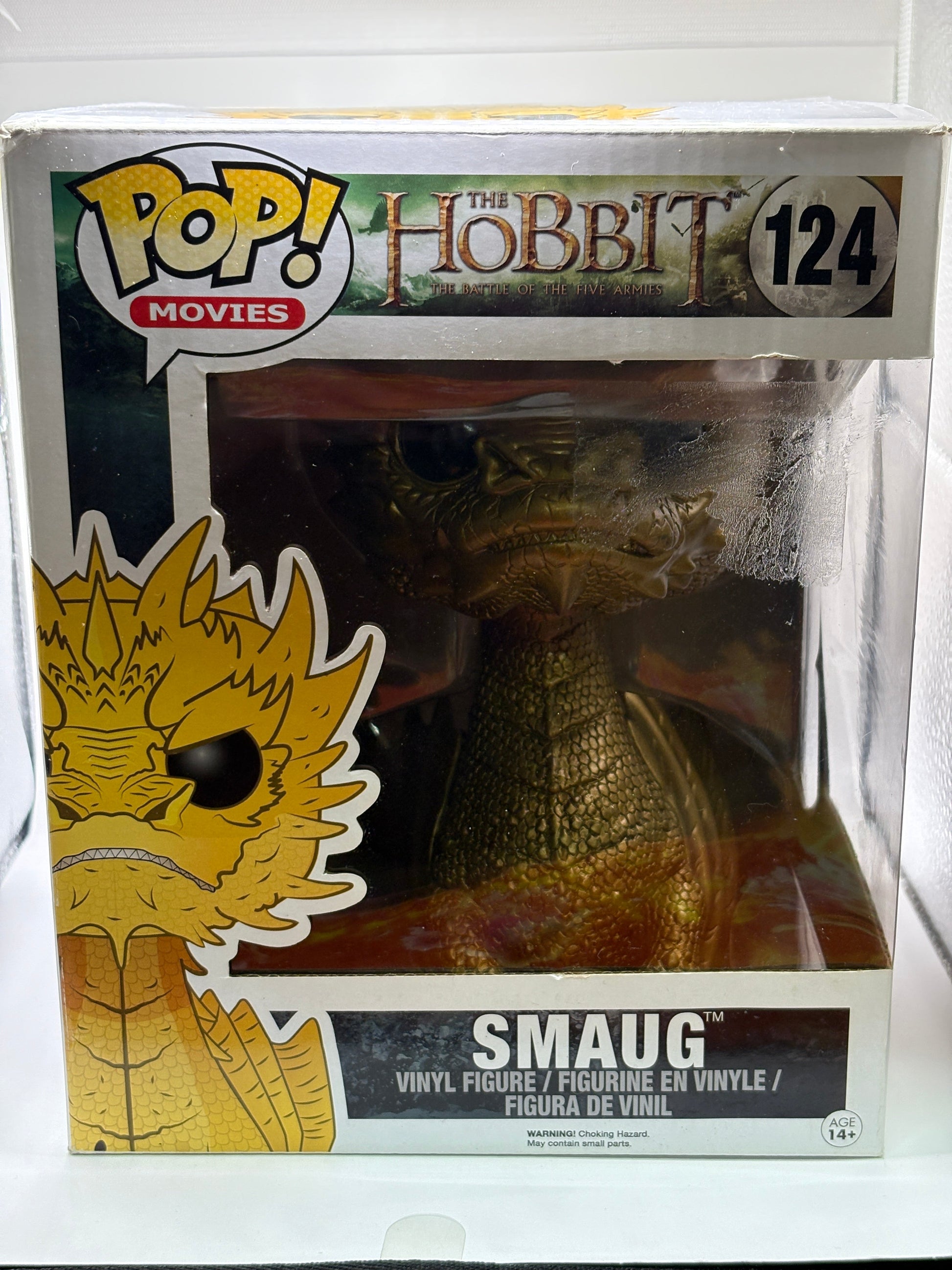 Funko POP! Movies The Hobbit #124 Smaug Vinyl Figure FRENLY BRICKS - Open 7 Days