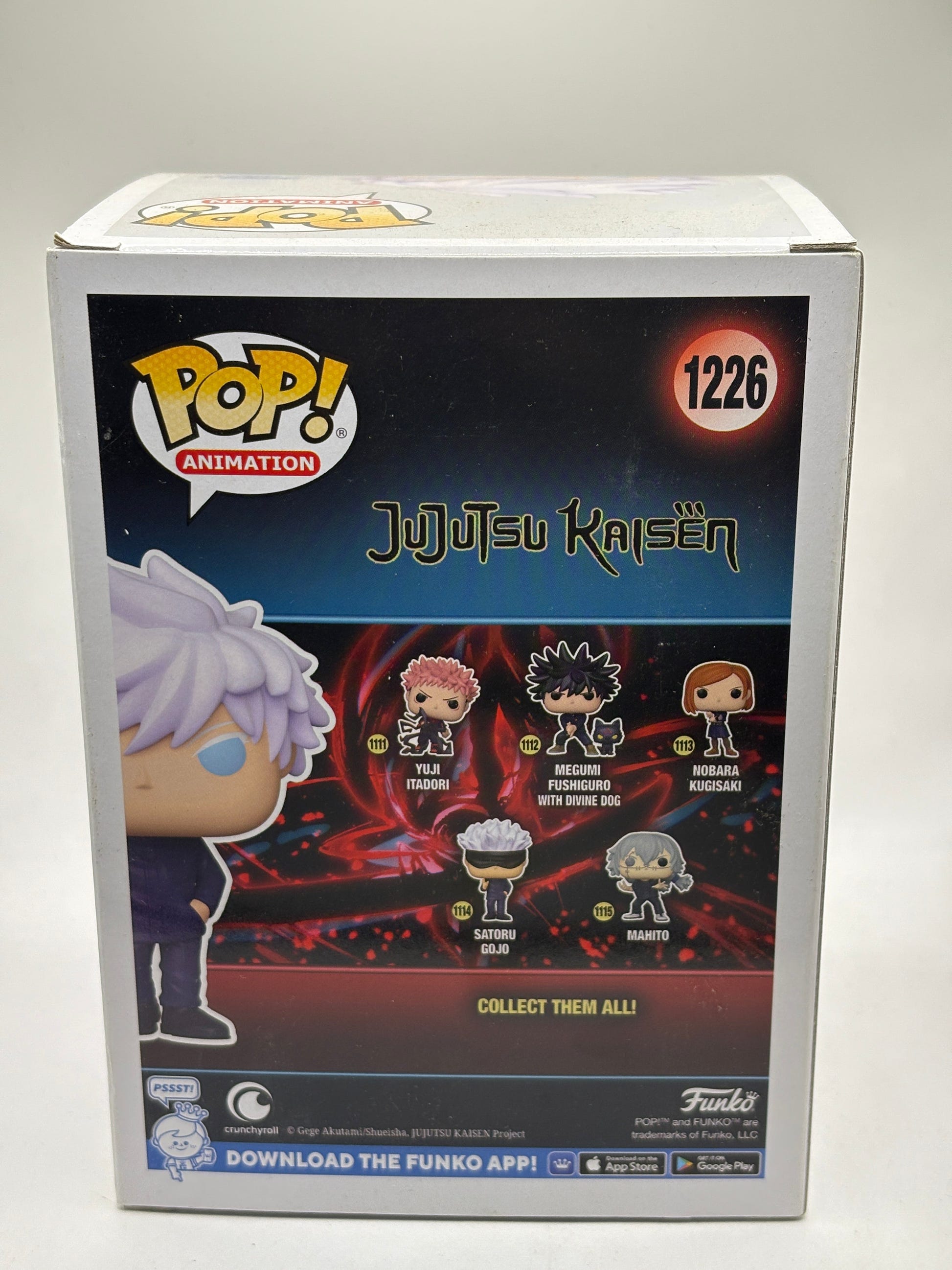 Funko POP! Animation Jujutsu Kaisen #1226 Satoru Gojo 2023 Wondrous Con FRENLY BRICKS - Open 7 Days image 3