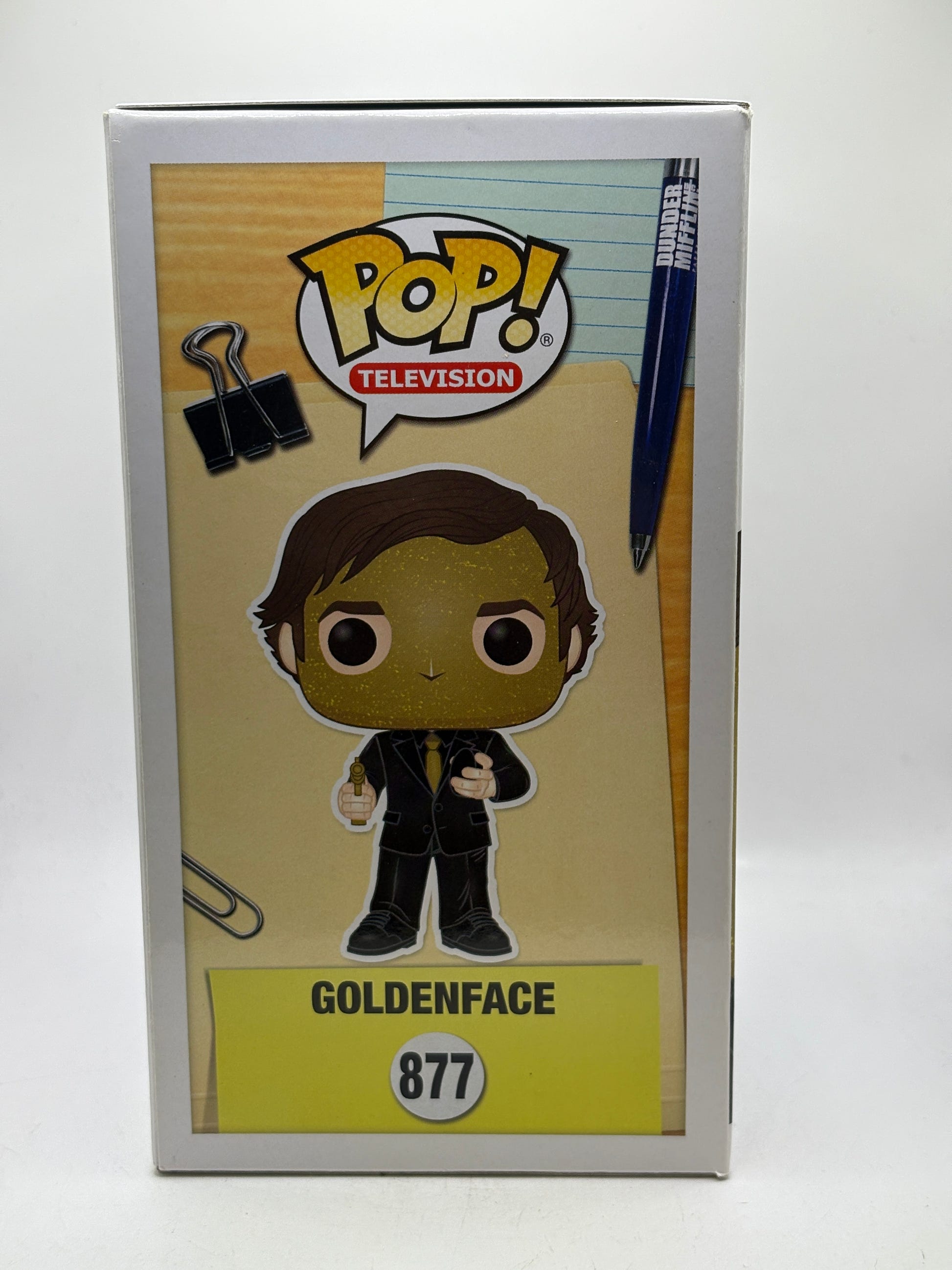 Funko POP! Television The Office #877 Goldenface Special Edition image 4