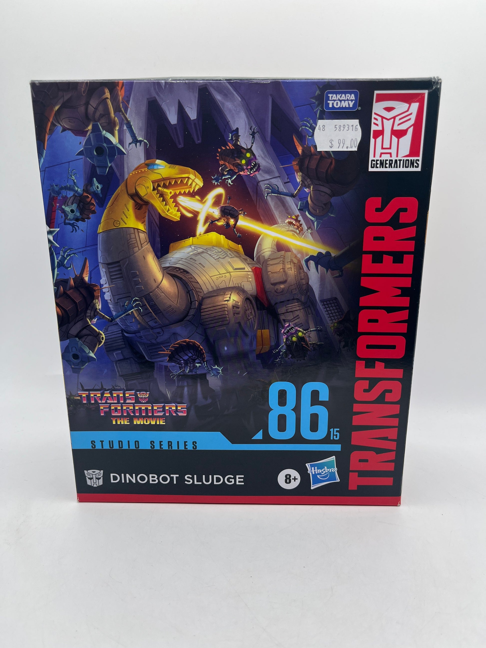 Transformers Studio Series 86-15 Leader Class The The Movie 1986 Dinobot Sludge FRENLY BRICKS - Open 7 Days