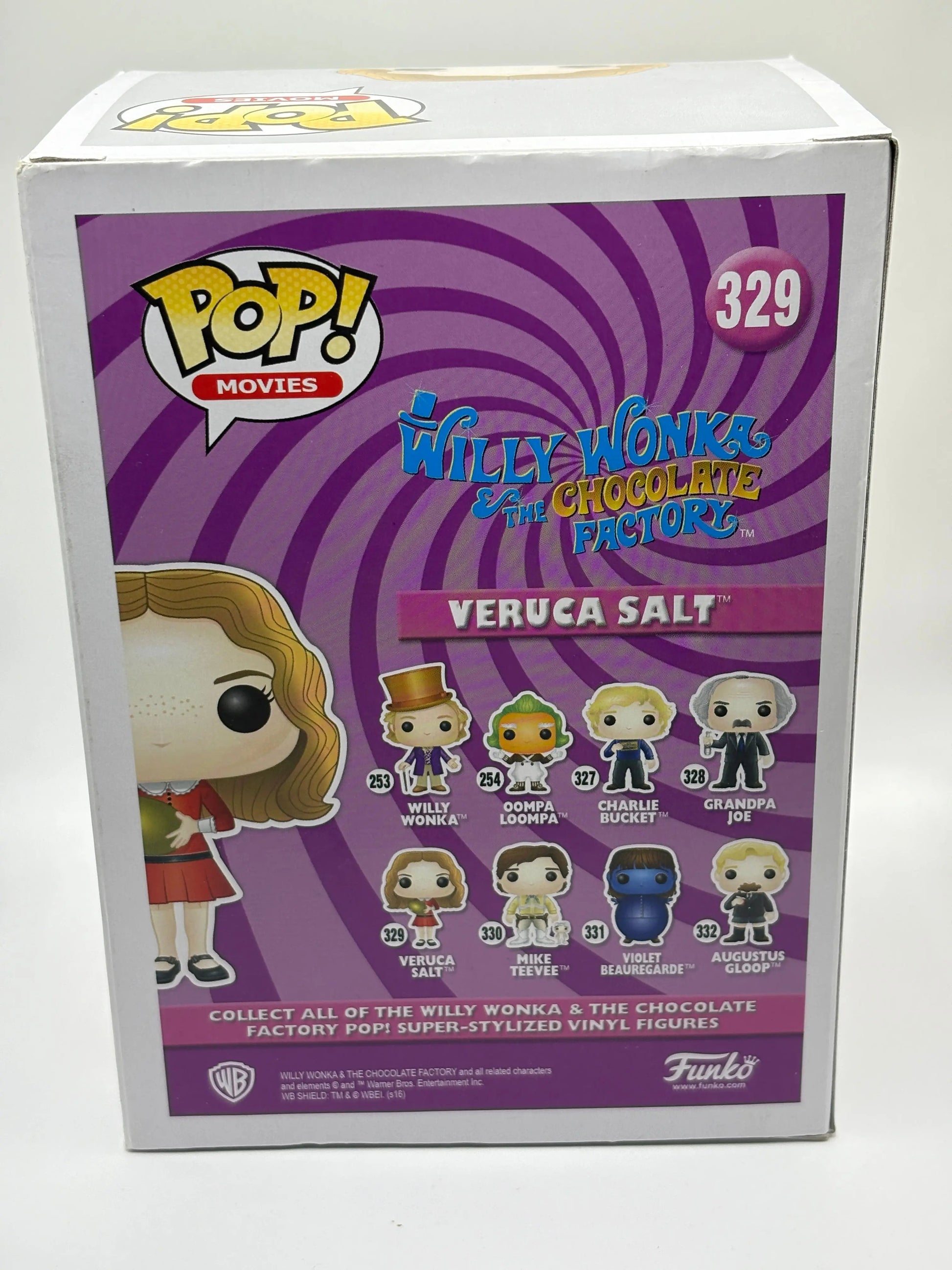 Funko POP! Movies Willy Wonka #329 Veruca Salt FRENLY BRICKS - Open 7 Days