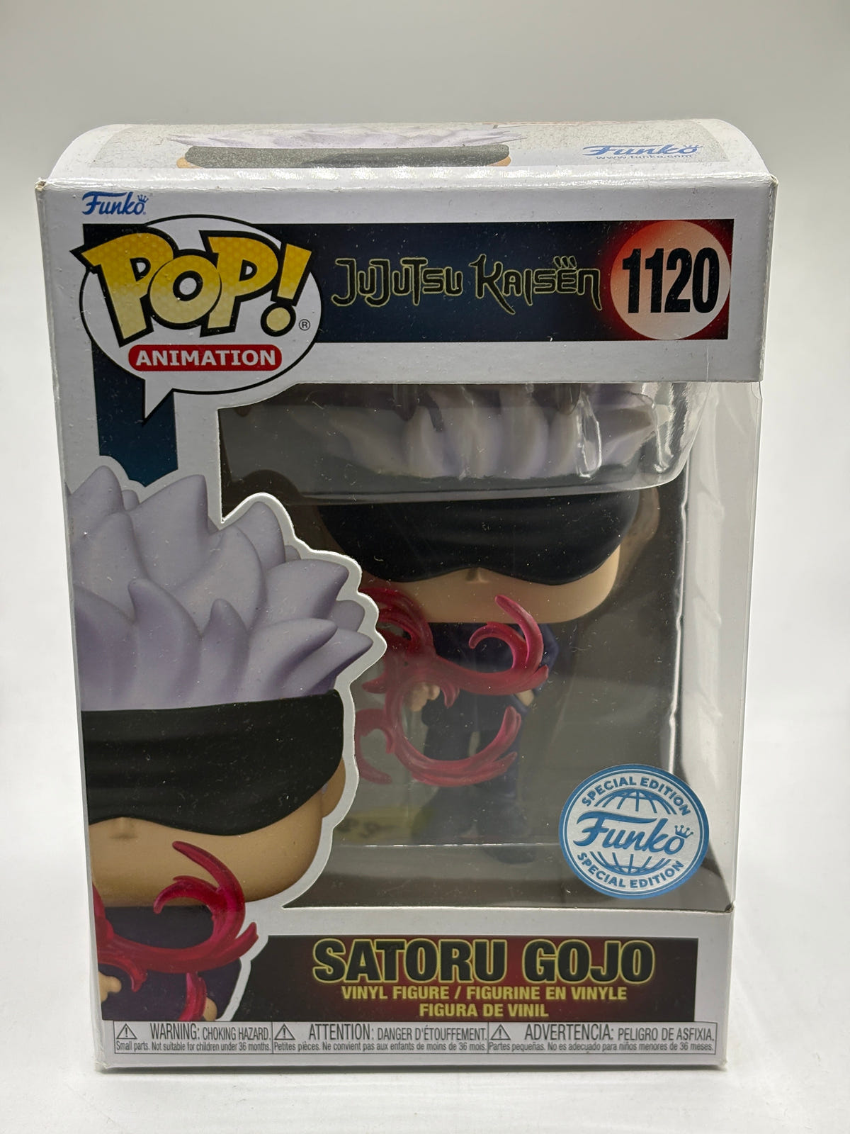 Funko POP! Animation Jujutsu Kaisen #1120 Satoru Gojo Special Edition FRENLY BRICKS - Open 7 Days image 1