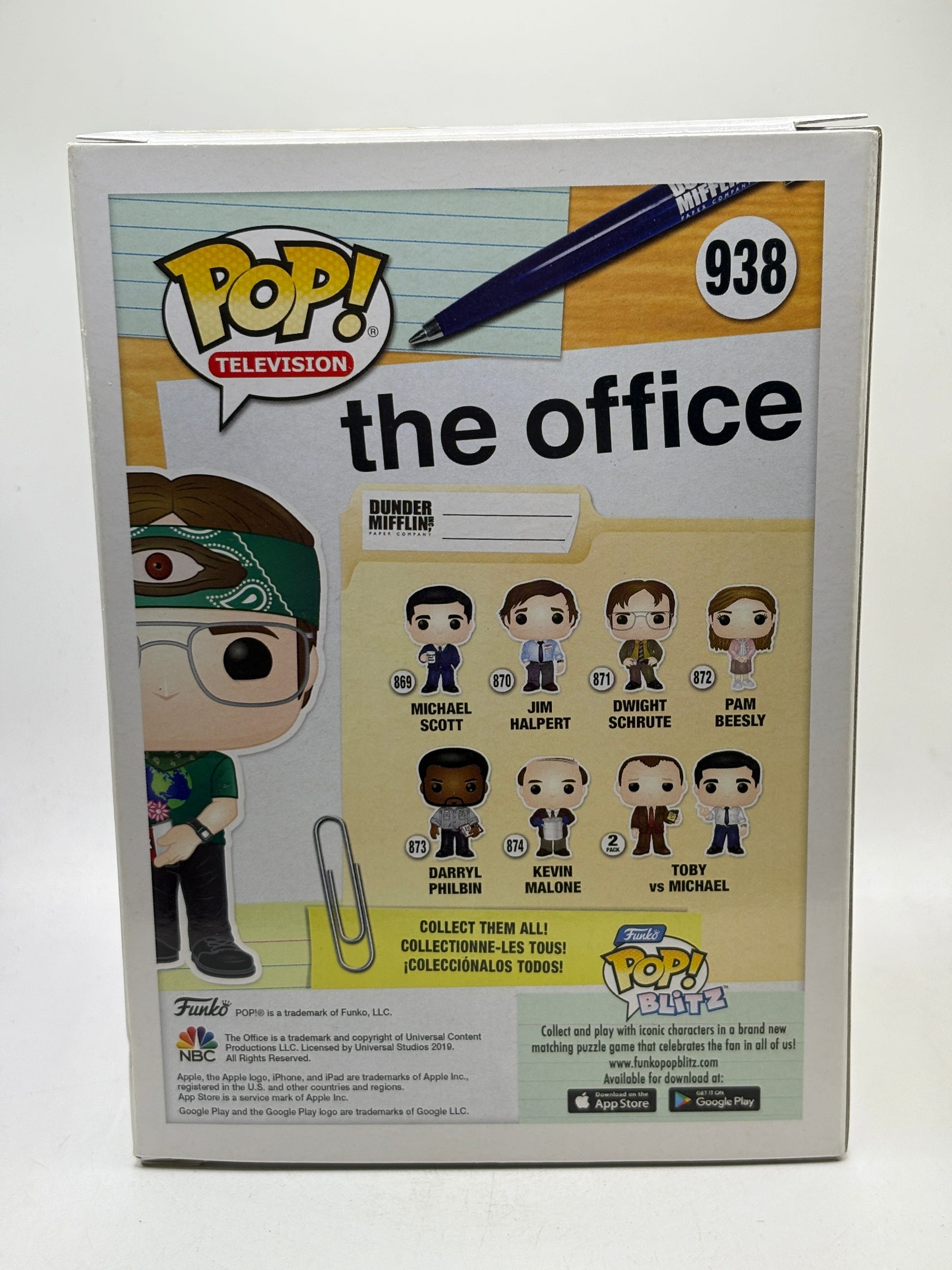 Funko POP! Television The Office #938 Dwight Schrute as Recyclops 2020 image 3