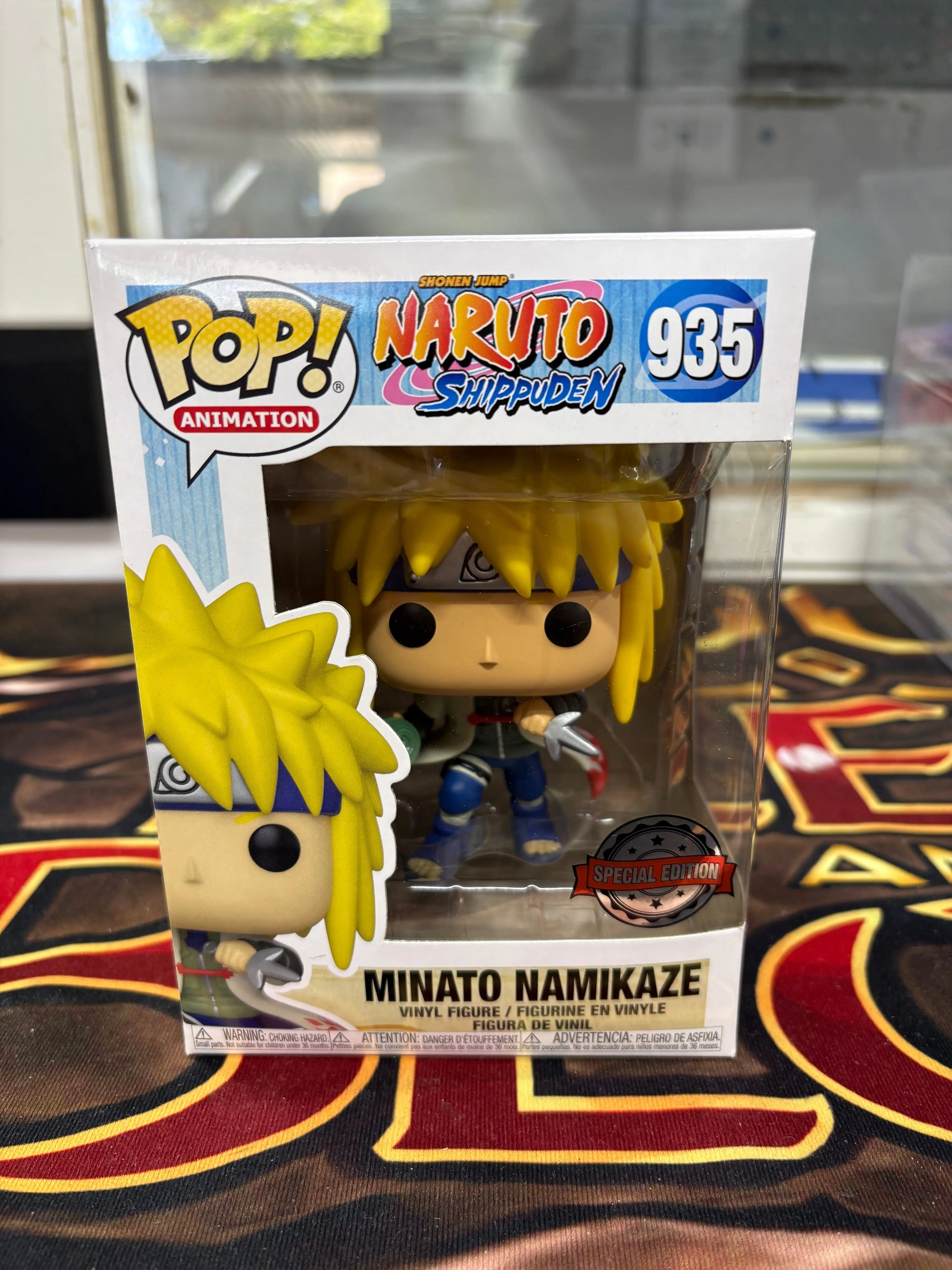 Funko Pop Vinyl 935 - Naruto Shippuden - Minato Namikaze - Special Edition FRENLY BRICKS - Open 7 Days