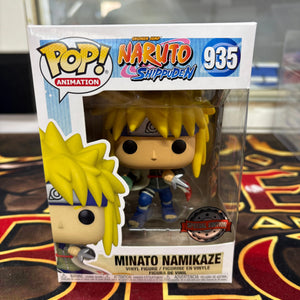 Funko Pop Vinyl 935 - Naruto Shippuden - Minato Namikaze - Special Edition FRENLY BRICKS - Open 7 Days