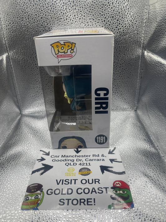 Funko Pop! The Witcher: Ciri #1191 FRENLY BRICKS - Open 7 Days