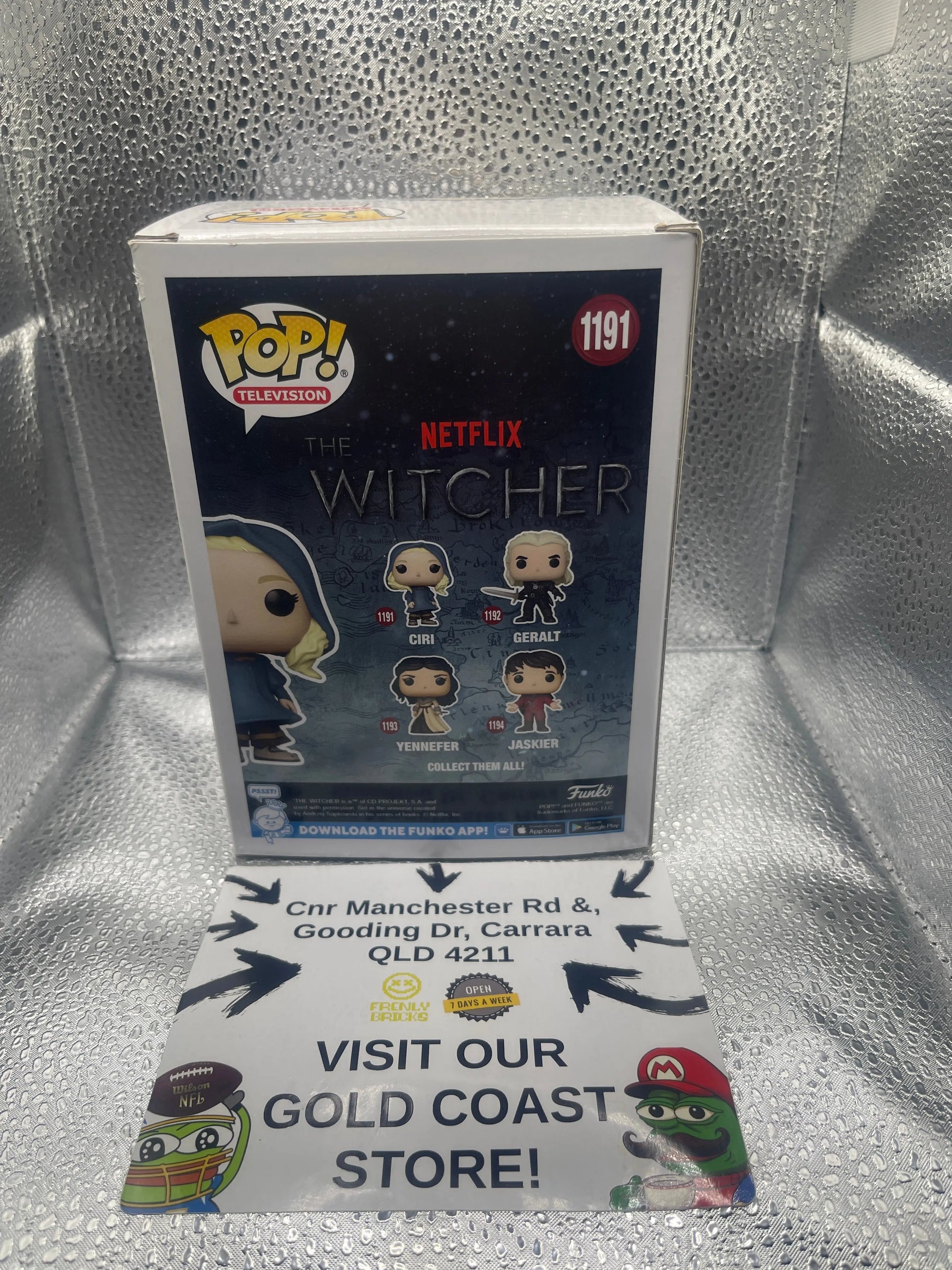 Funko Pop! The Witcher: Ciri #1191 FRENLY BRICKS - Open 7 Days