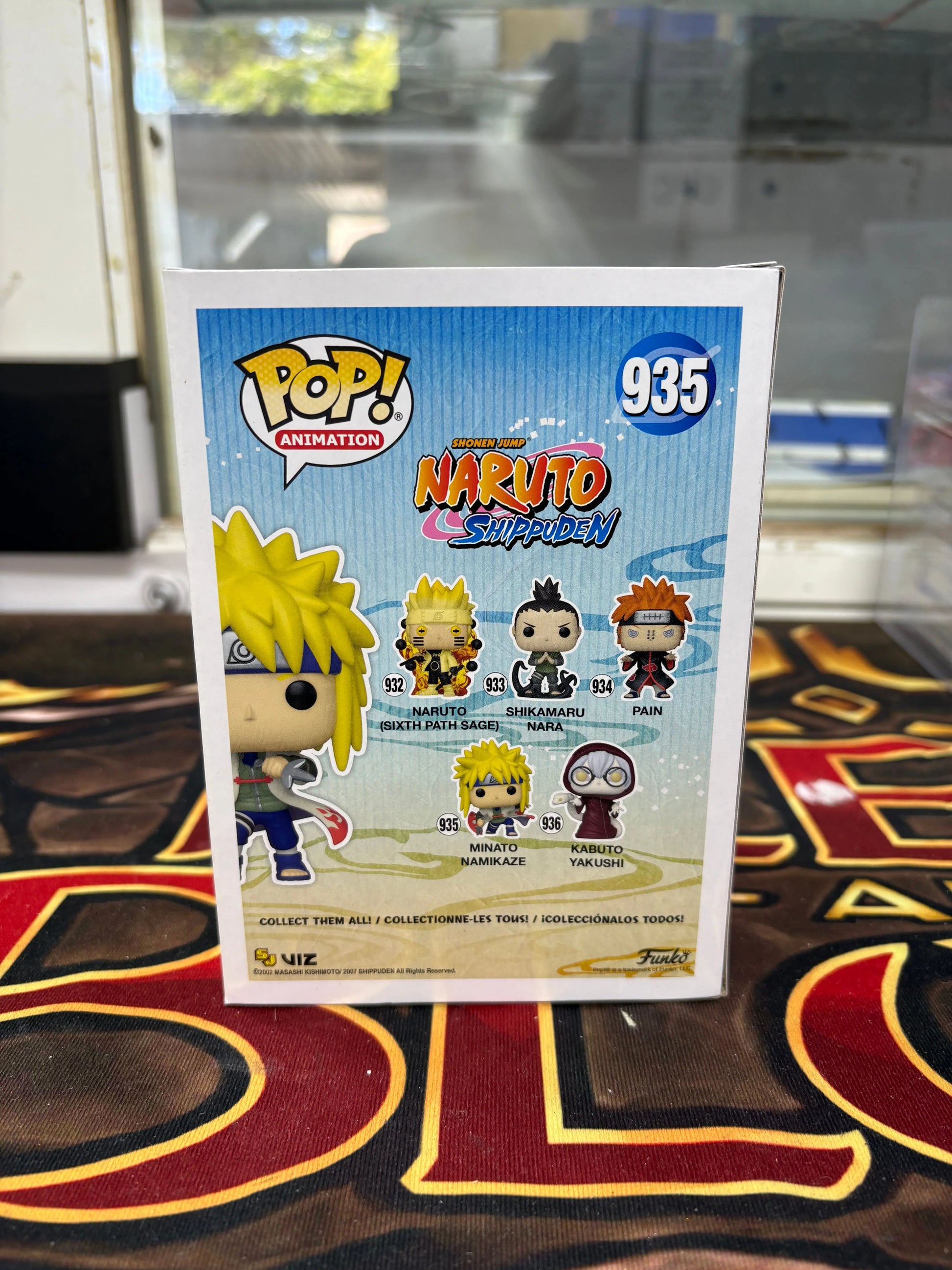 Funko Pop Vinyl 935 - Naruto Shippuden - Minato Namikaze - Special Edition FRENLY BRICKS - Open 7 Days