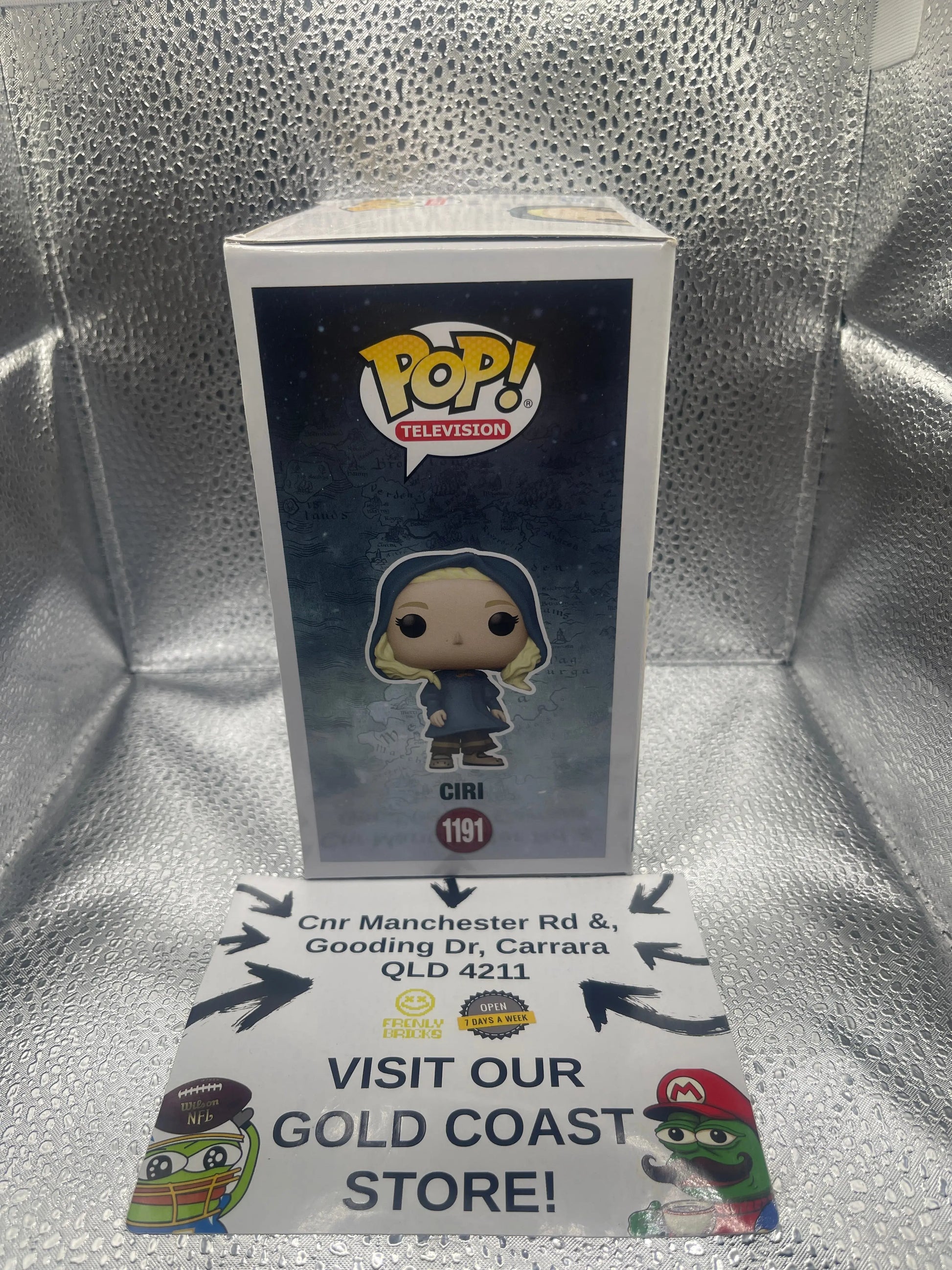 Funko Pop! The Witcher: Ciri #1191 FRENLY BRICKS - Open 7 Days