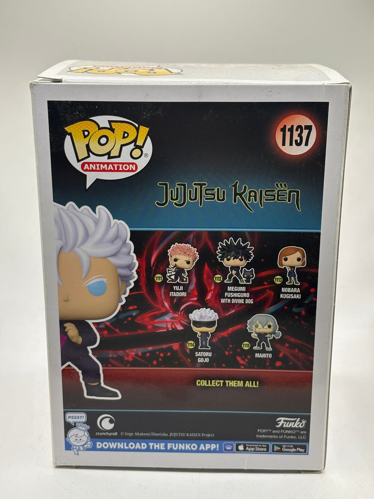 Funko POP! Animation Jujutsu Kaisen #1137 Satoru Gojo Special Edition FRENLY BRICKS - Open 7 Days image 3