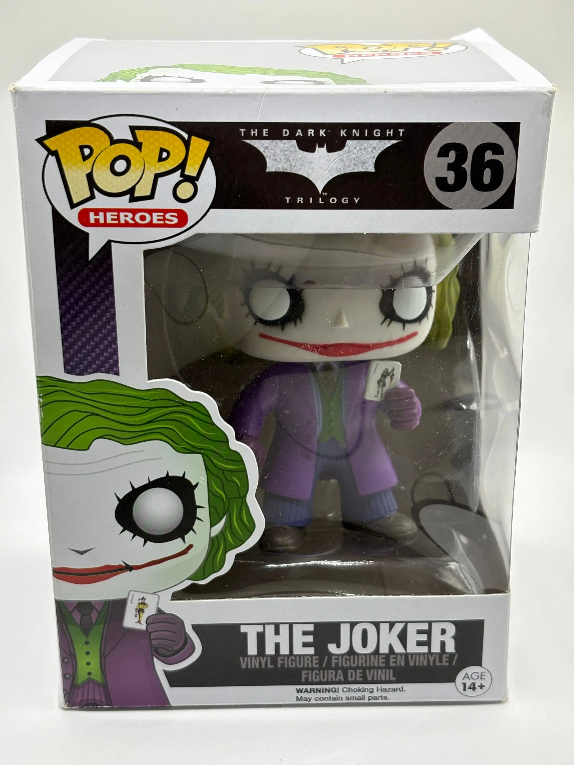 Funko POP! Heroes The Dark Knight Trilogy #36 The Joker FRENLY BRICKS - Open 7 Days