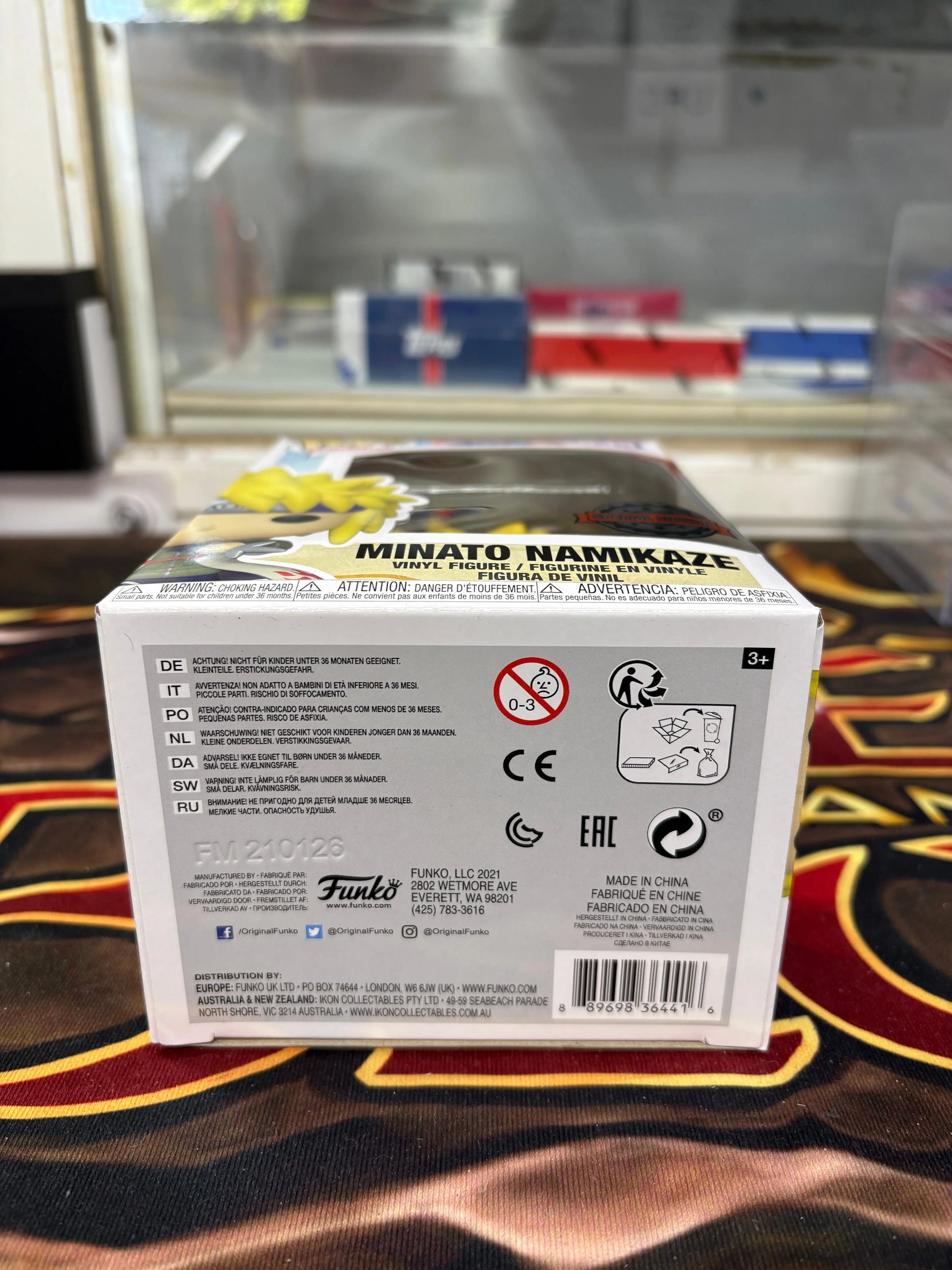 Funko Pop Vinyl 935 - Naruto Shippuden - Minato Namikaze - Special Edition FRENLY BRICKS - Open 7 Days