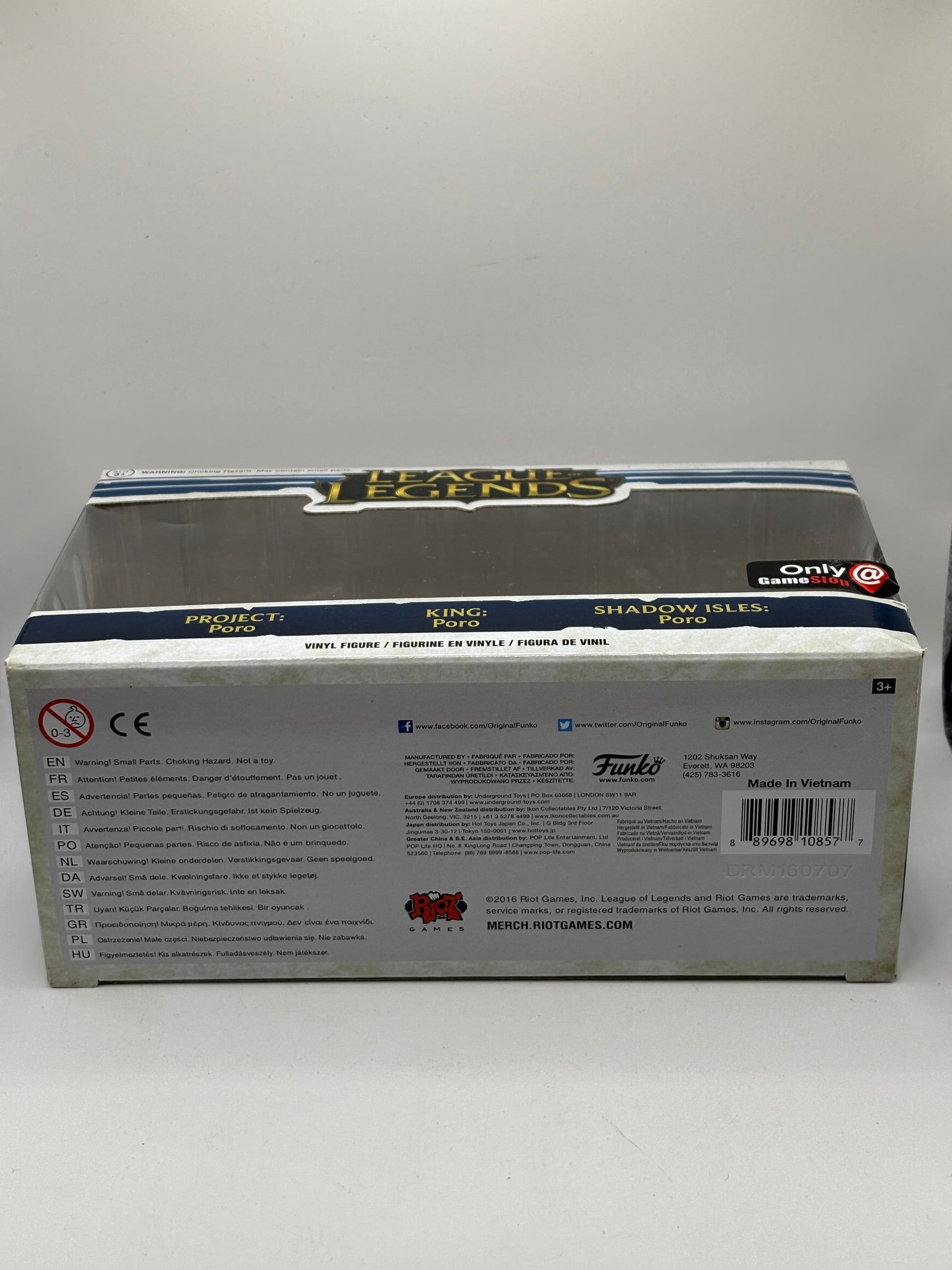 Funko League Of Legends Poro Vinyl Figures 3-Pack GameStop Exclusive New FRENLY BRICKS - Open 7 Days