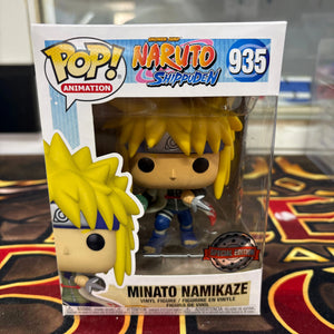Funko Pop Vinyl 935 - Naruto Shippuden - Minato Namikaze - Special Edition FRENLY BRICKS - Open 7 Days