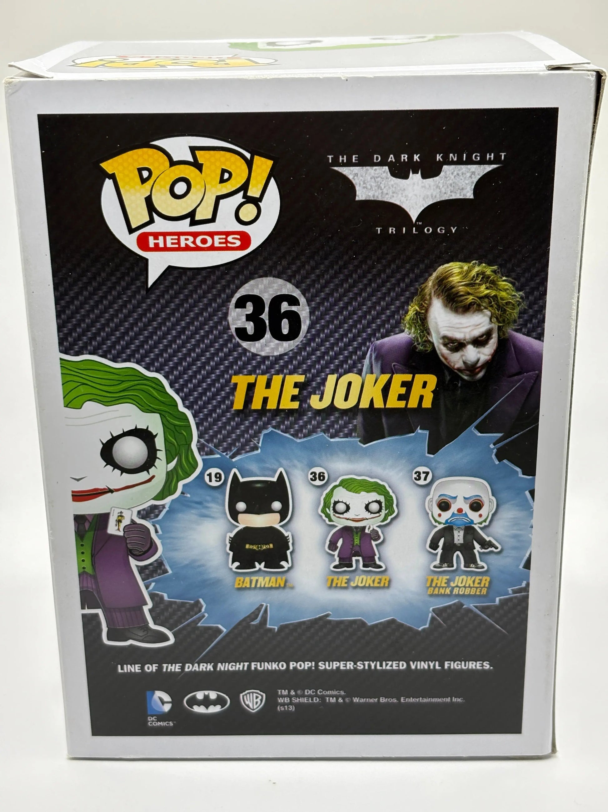 Funko POP! Heroes The Dark Knight Trilogy #36 The Joker FRENLY BRICKS - Open 7 Days