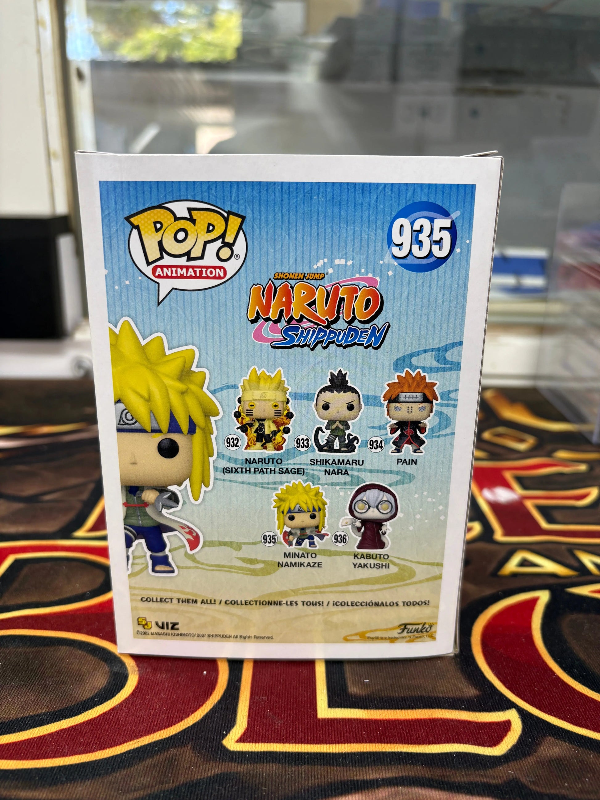 Funko Pop Vinyl 935 - Naruto Shippuden - Minato Namikaze - Special Edition FRENLY BRICKS - Open 7 Days