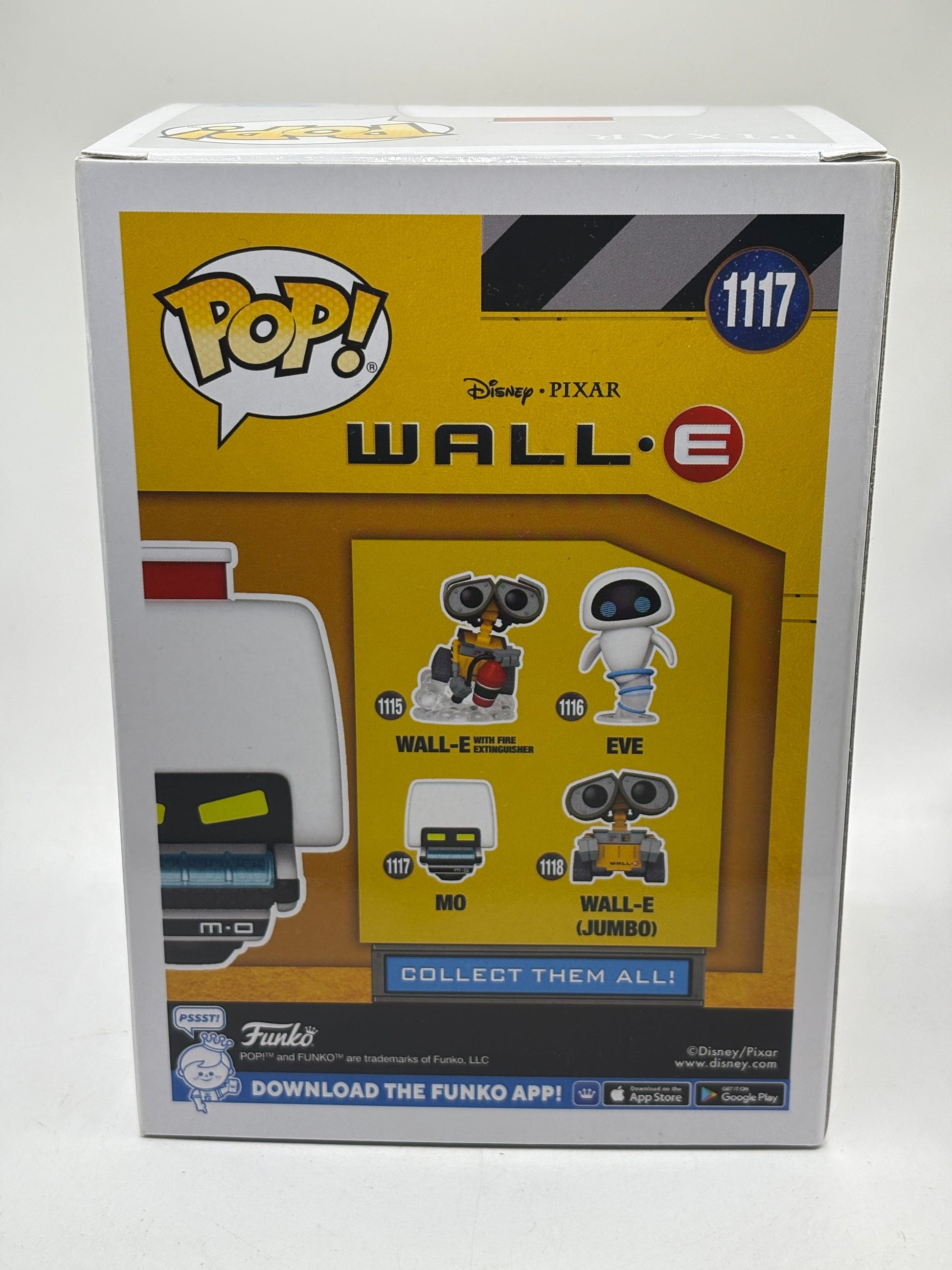 Funko POP! Wall E #1117 MO Limited Chase Vinyl Figure FRENLY BRICKS - Open 7 Days image 3