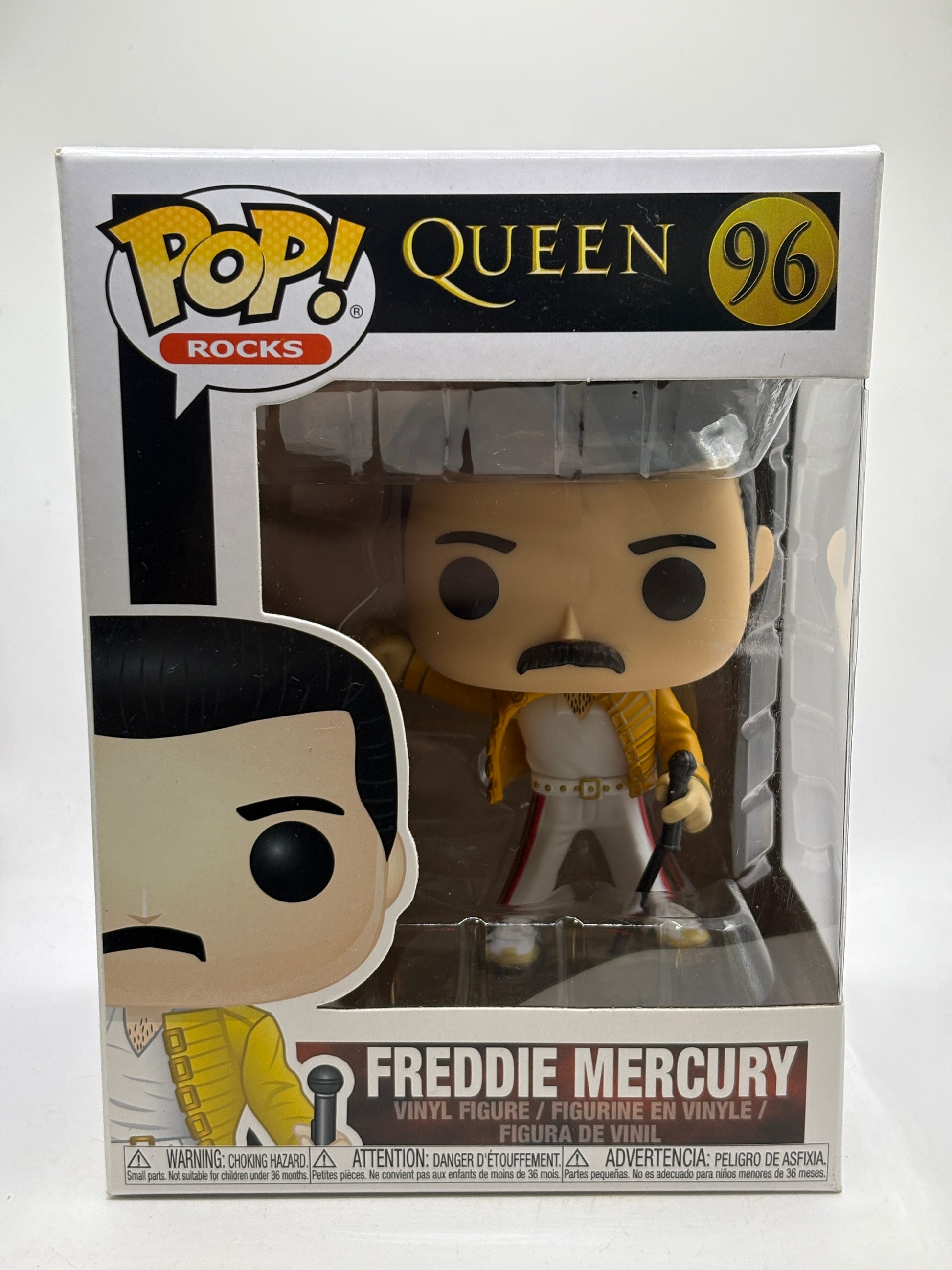 Funko POP! Rocks Queen #96 Freddie Mercury Vinyl Figure image 1